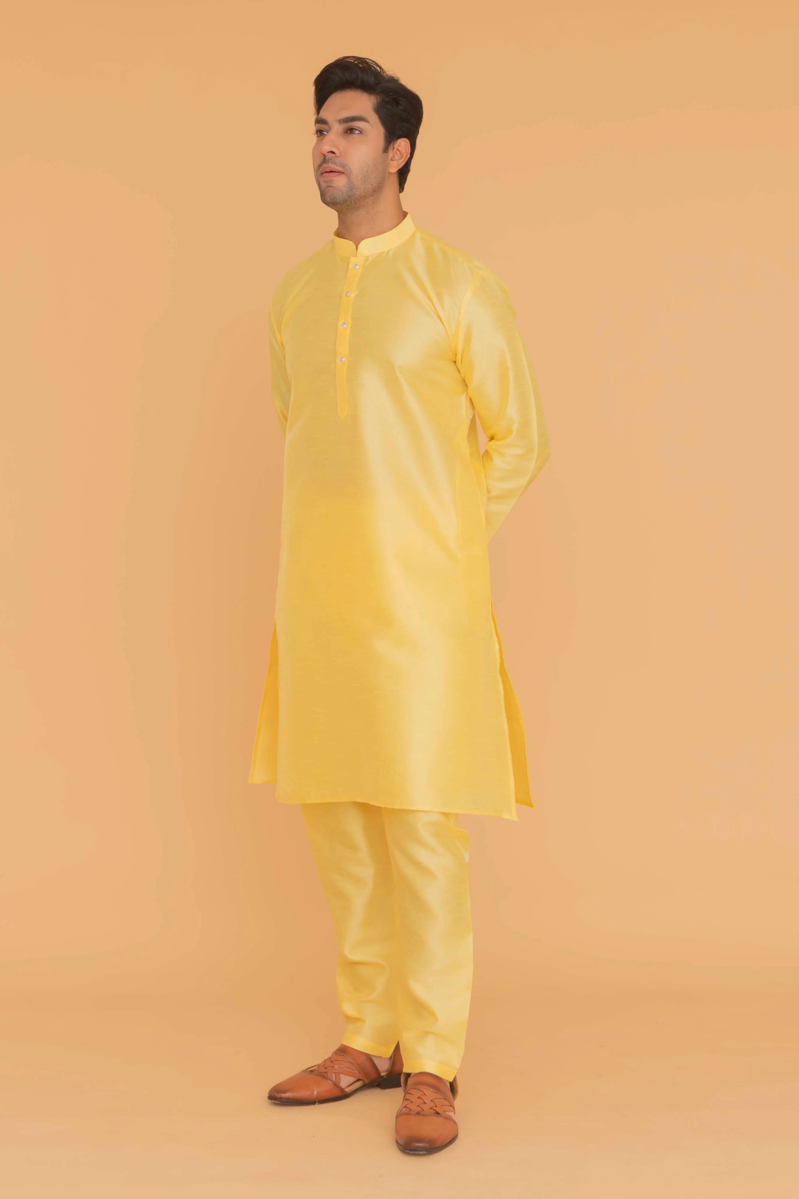 MLS SILK KURTA PAJAMA