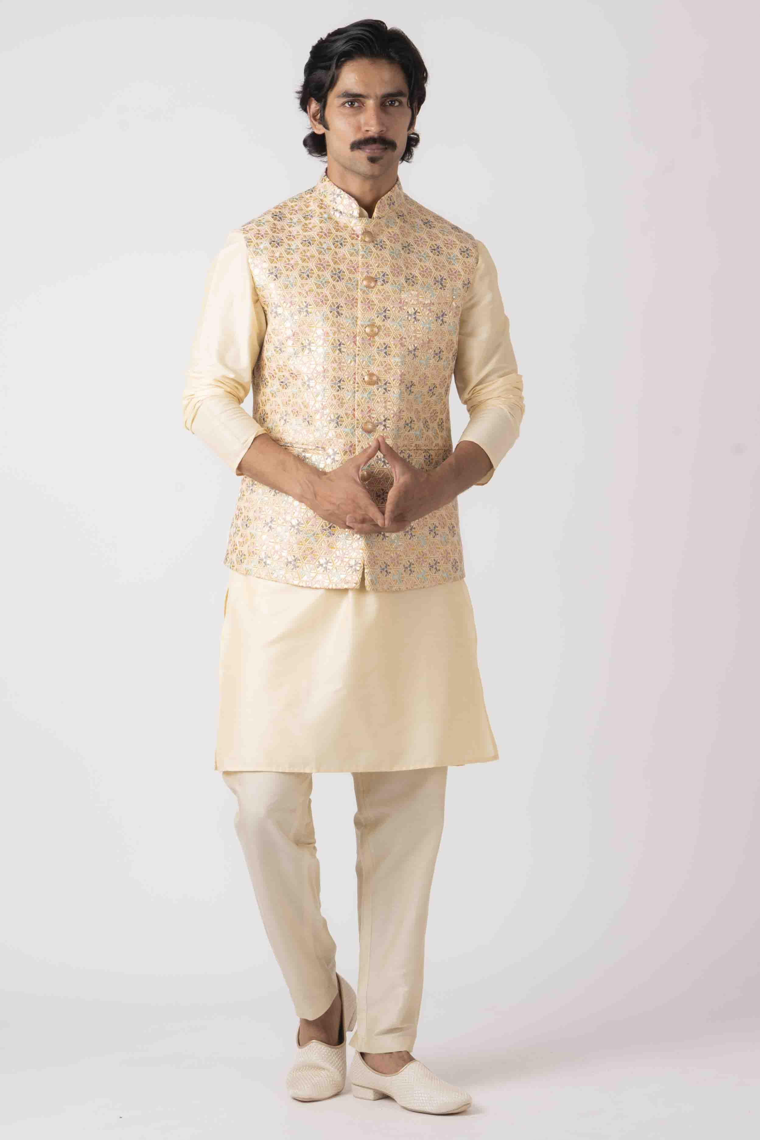 MLS EMBROIDERED JAWAHAR JACKET