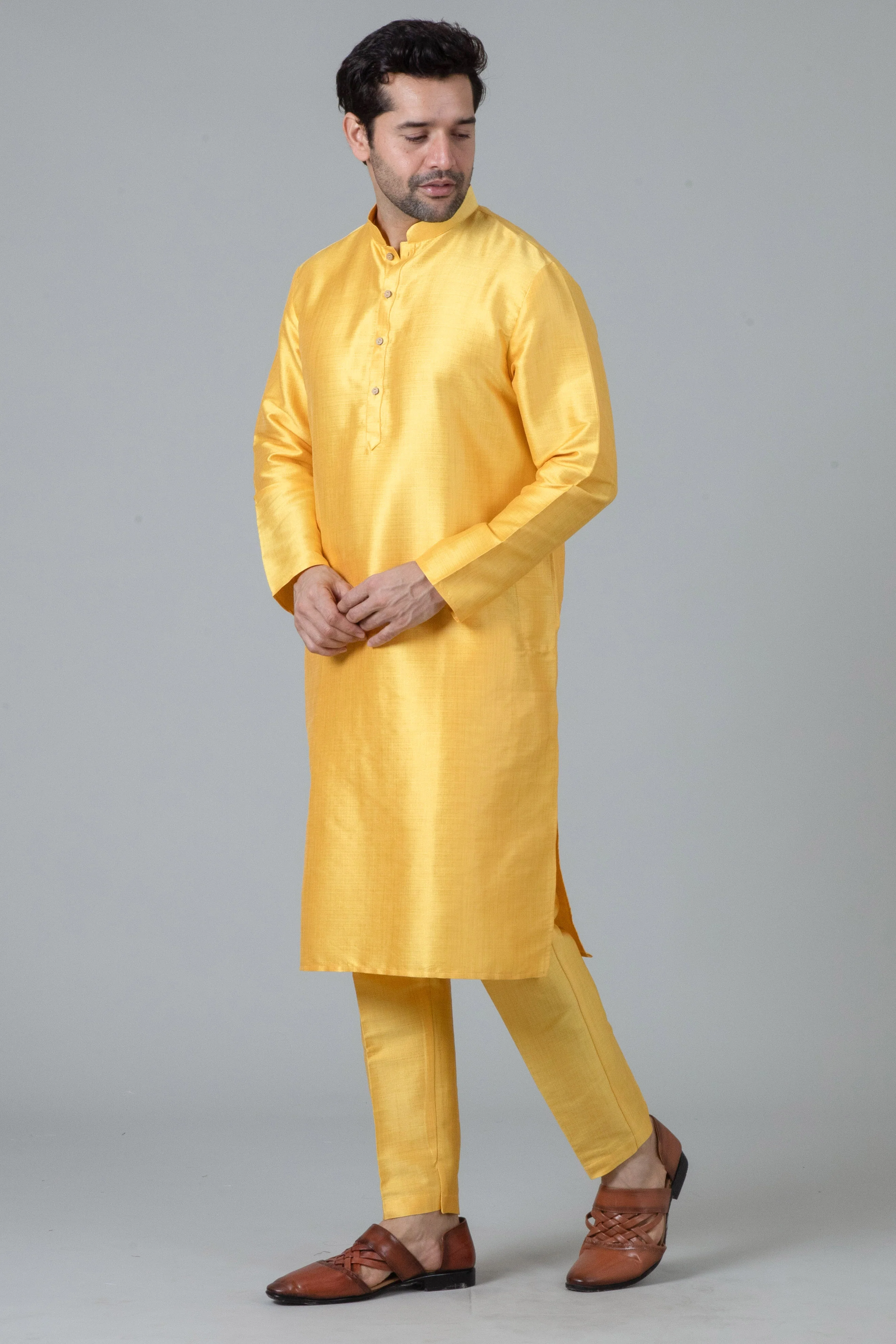 MLS SILK KURTA PAJAMA
