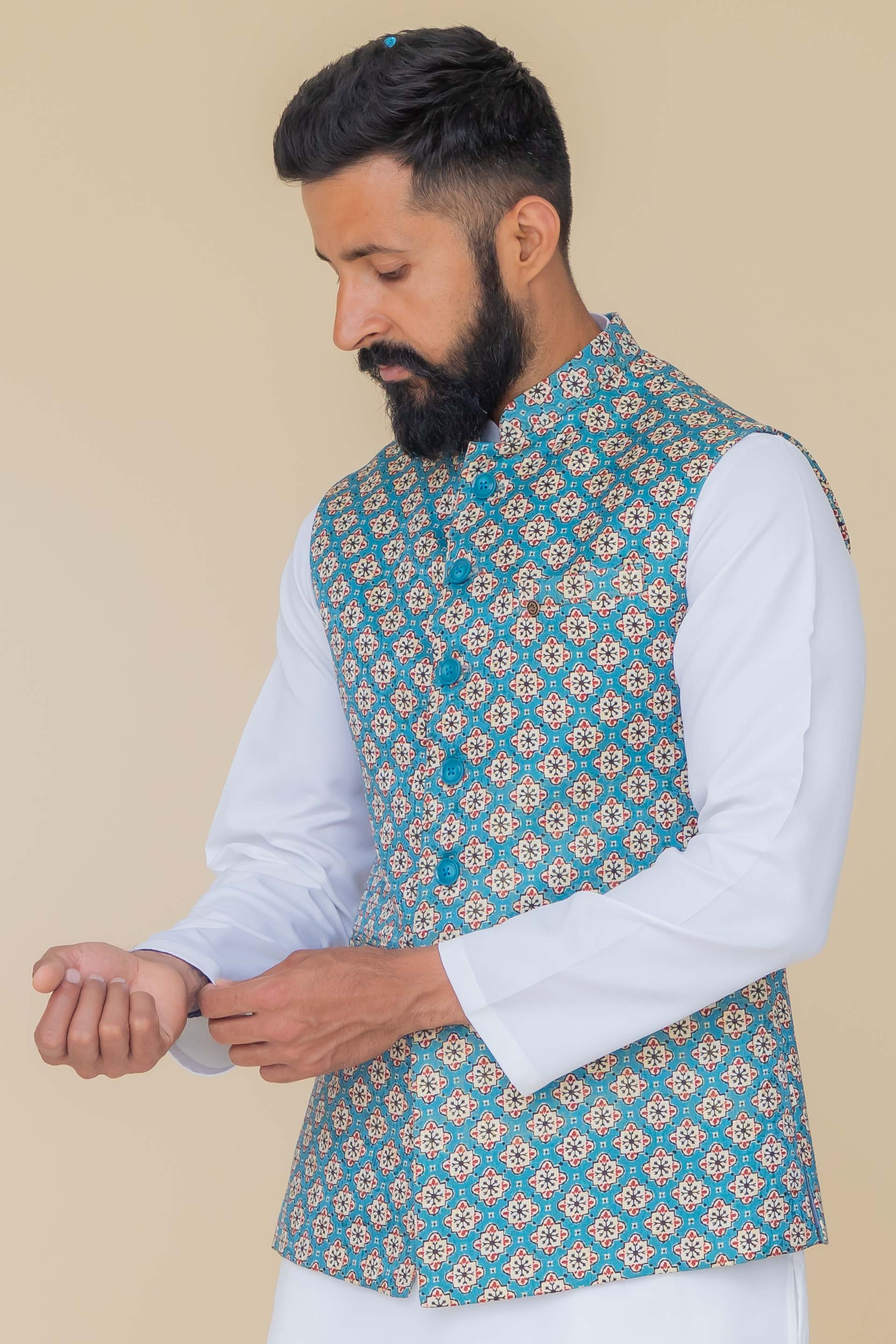 MLS PRINTED JAWAHAR JACKET