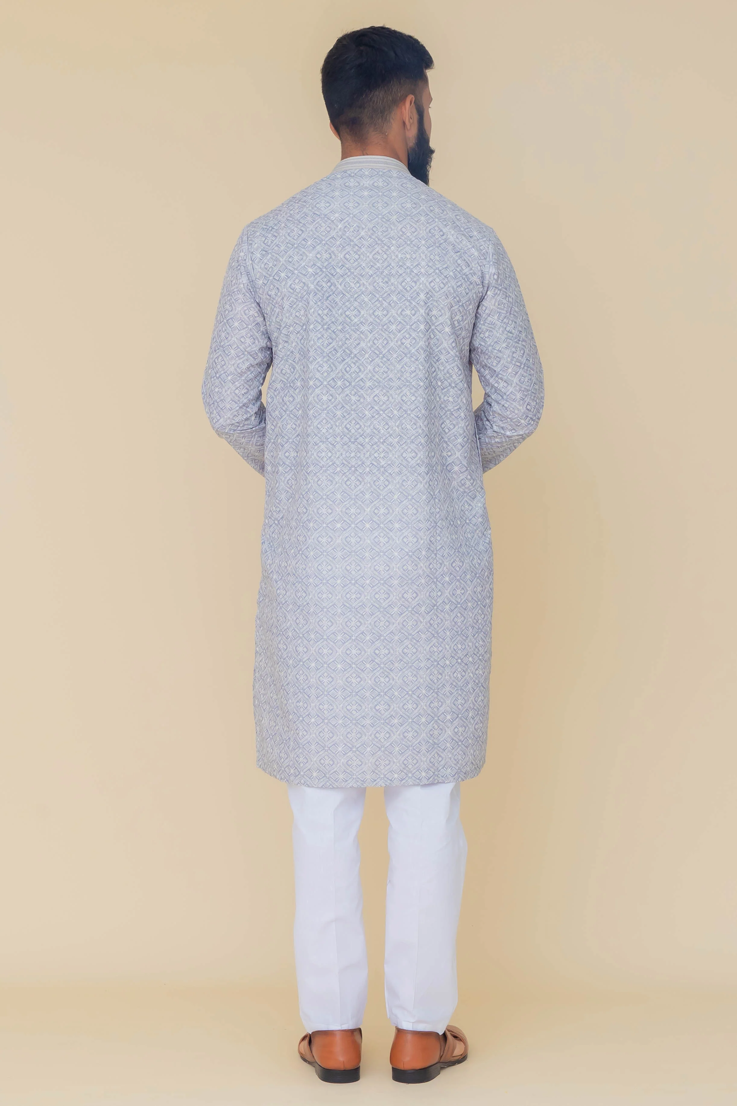 MLS PRINTED KURTA PAJAMA