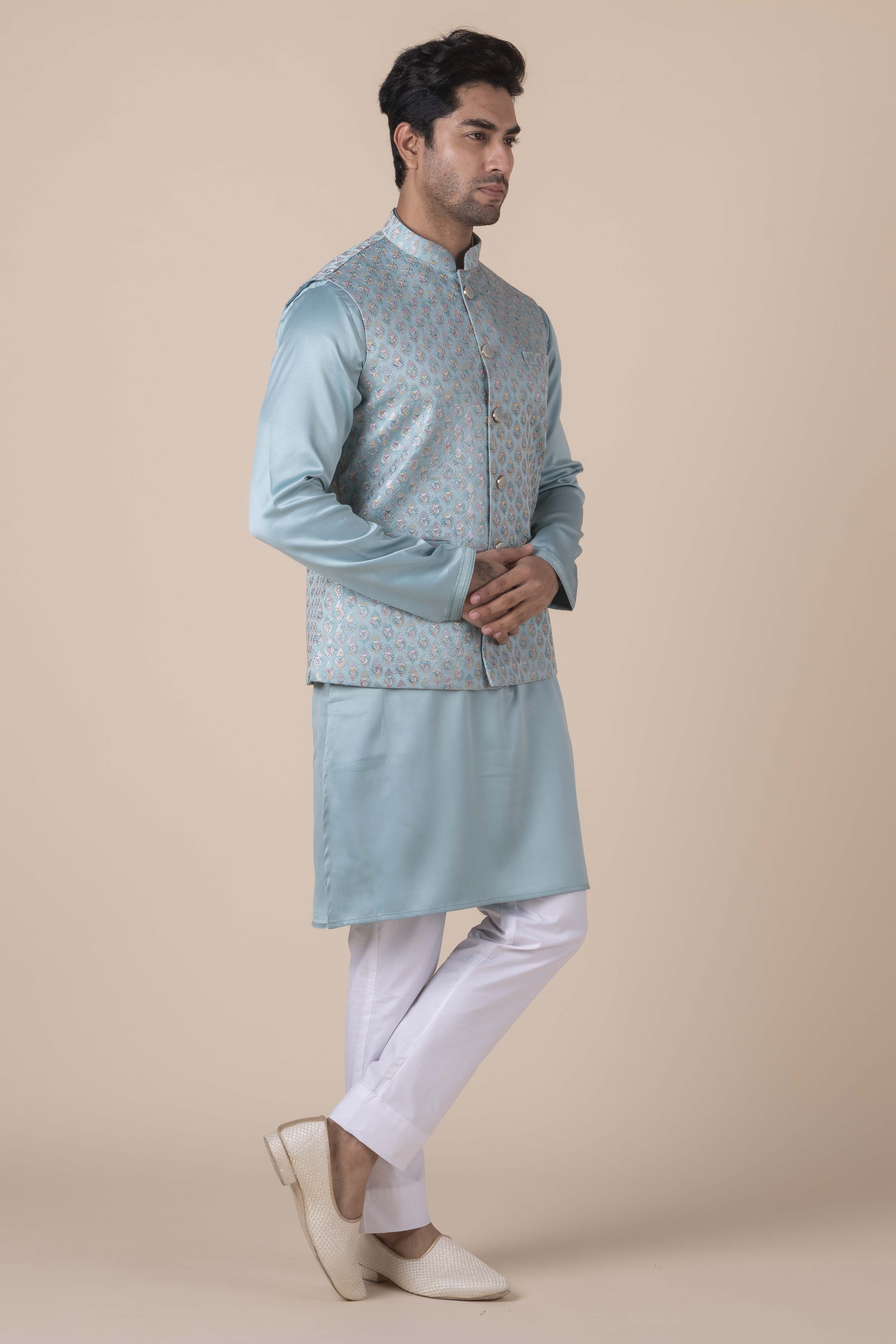 MLS KURTA JAWAHAR SET
