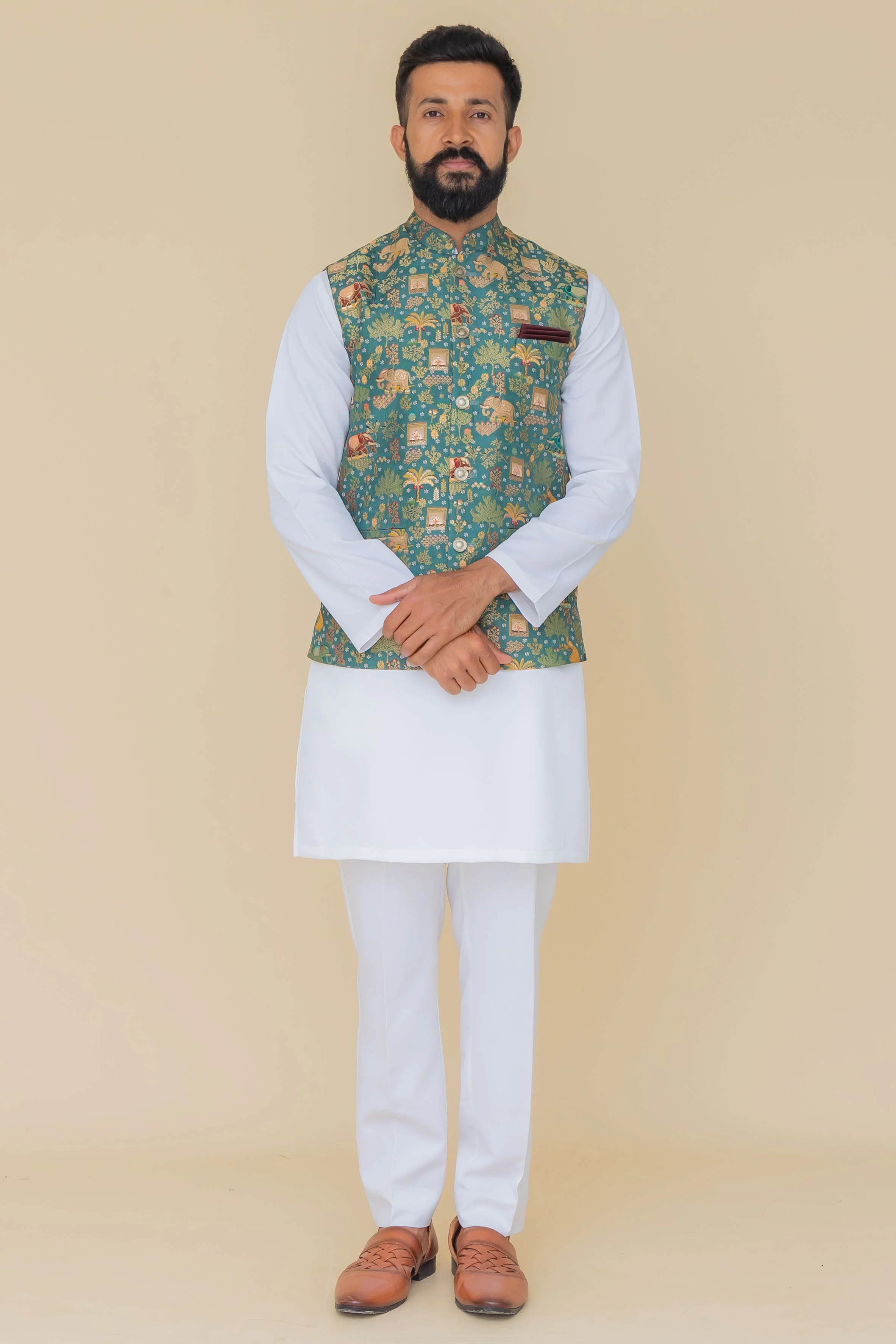 MLS PRINTED JAWAHAR JACKET