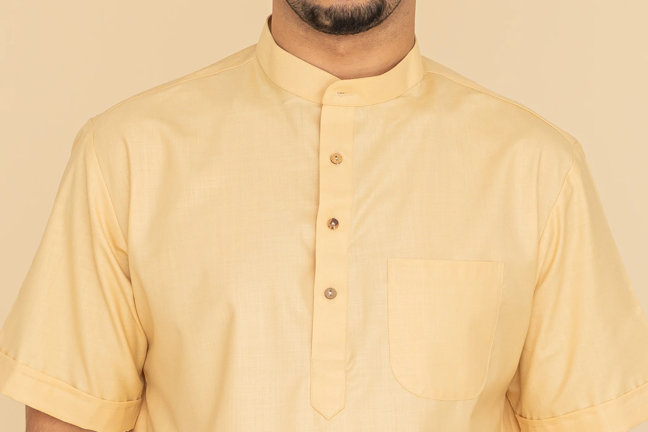 MLS SHORT KURTA HALF SLEEVES