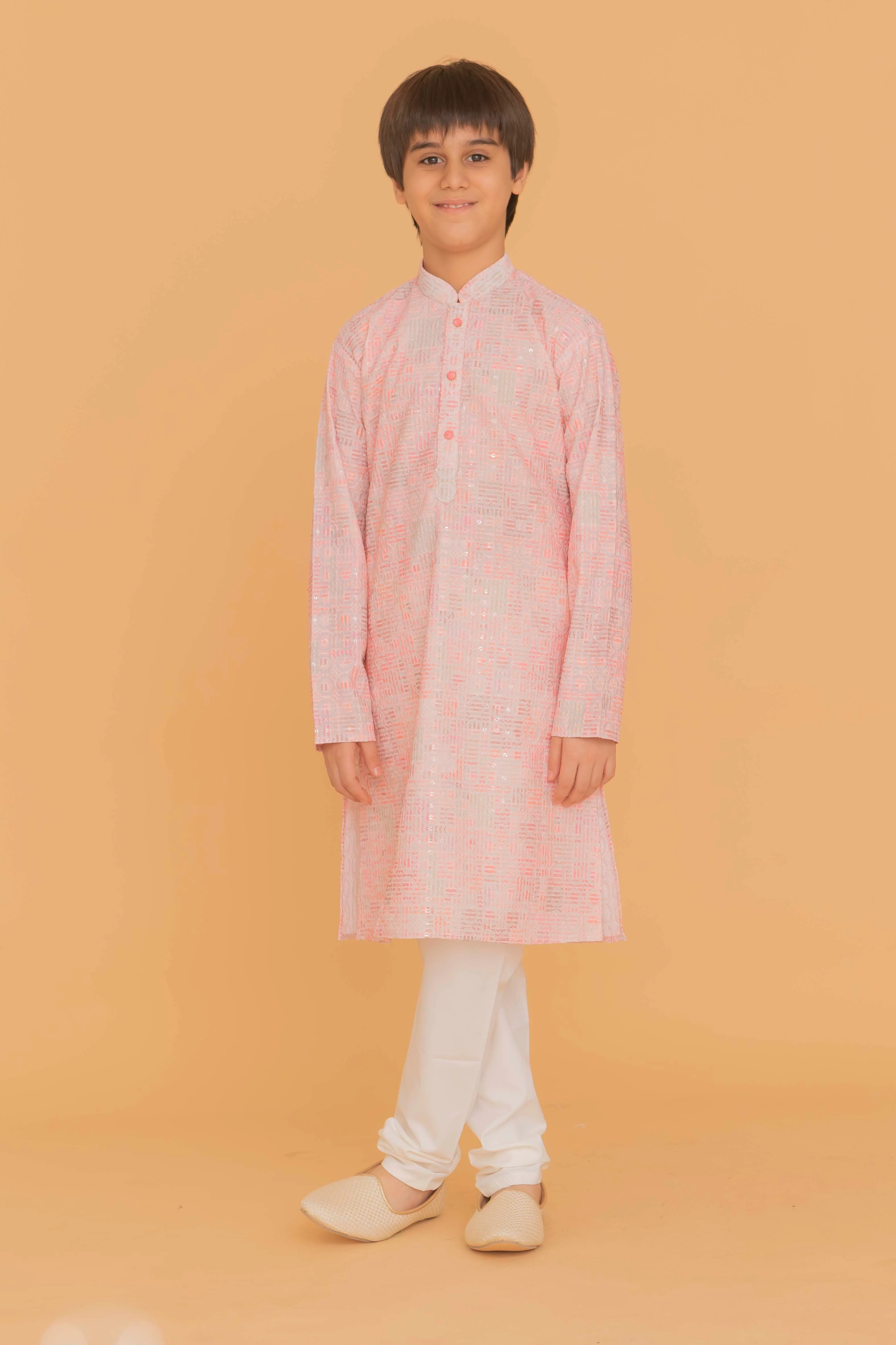MLS KIDS PRINTED KURTA PAJAMA