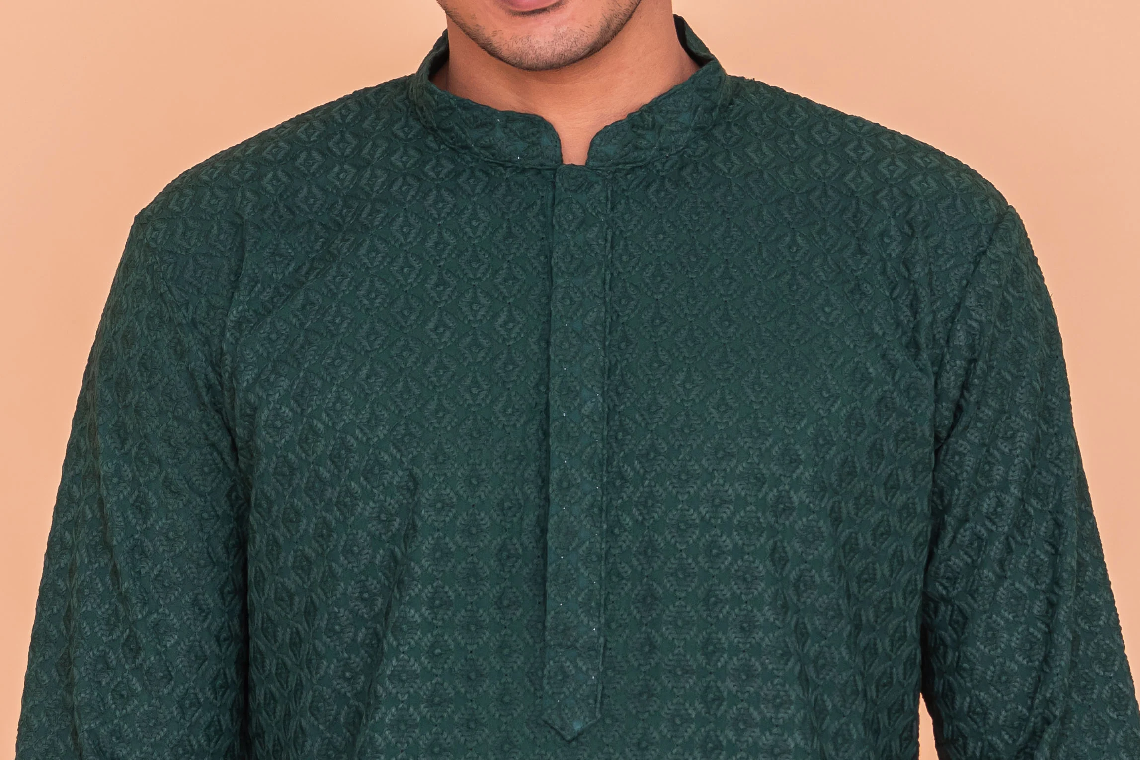 MLS CHIKANKARI KURTA PAJAMA