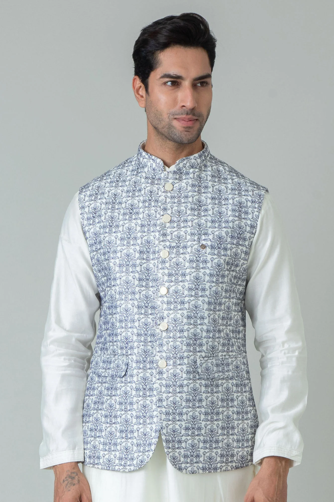 MLS EMBROIDERED JAWAHAR JACKET