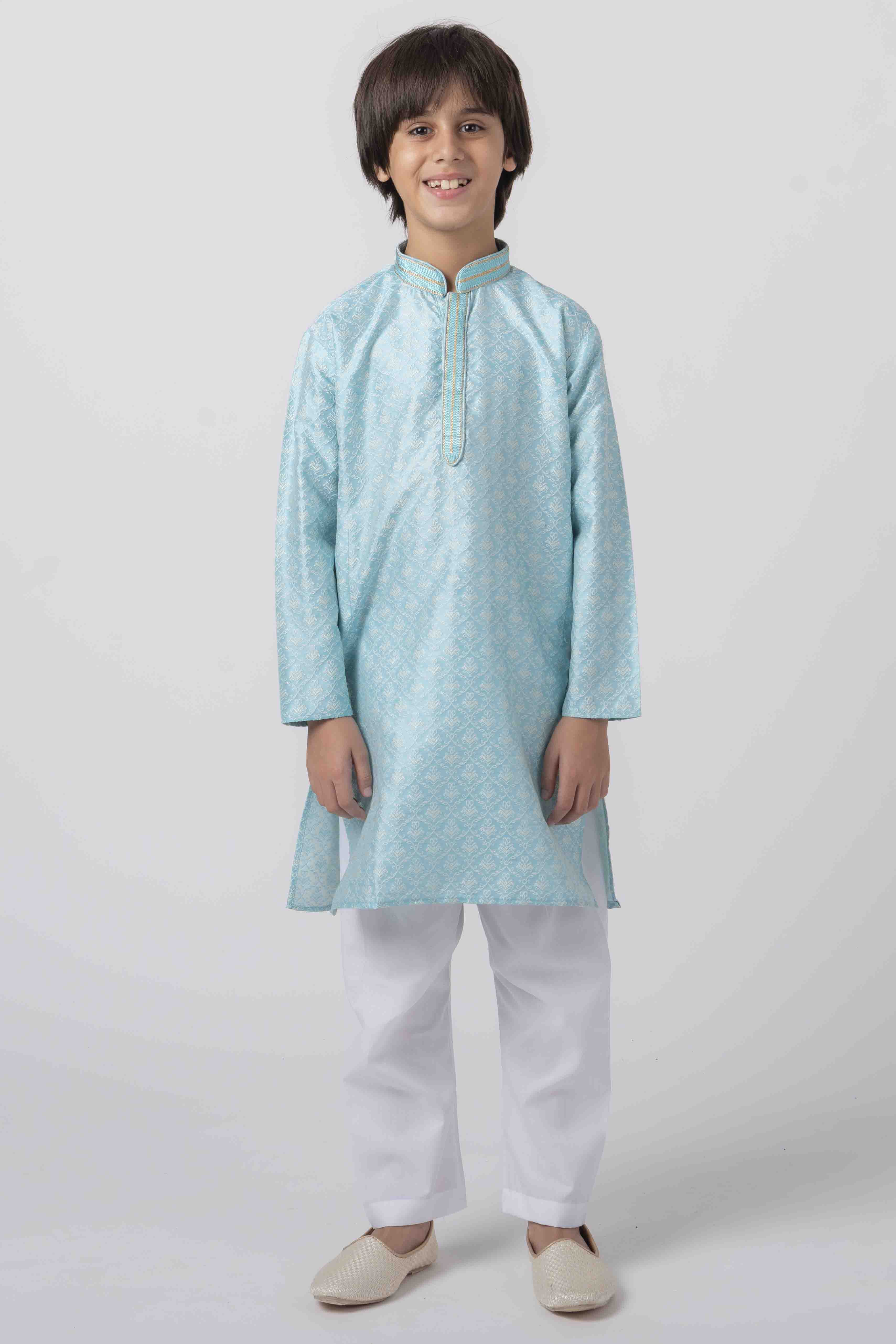MLS KIDS PRINTED KURTA PAJAMA