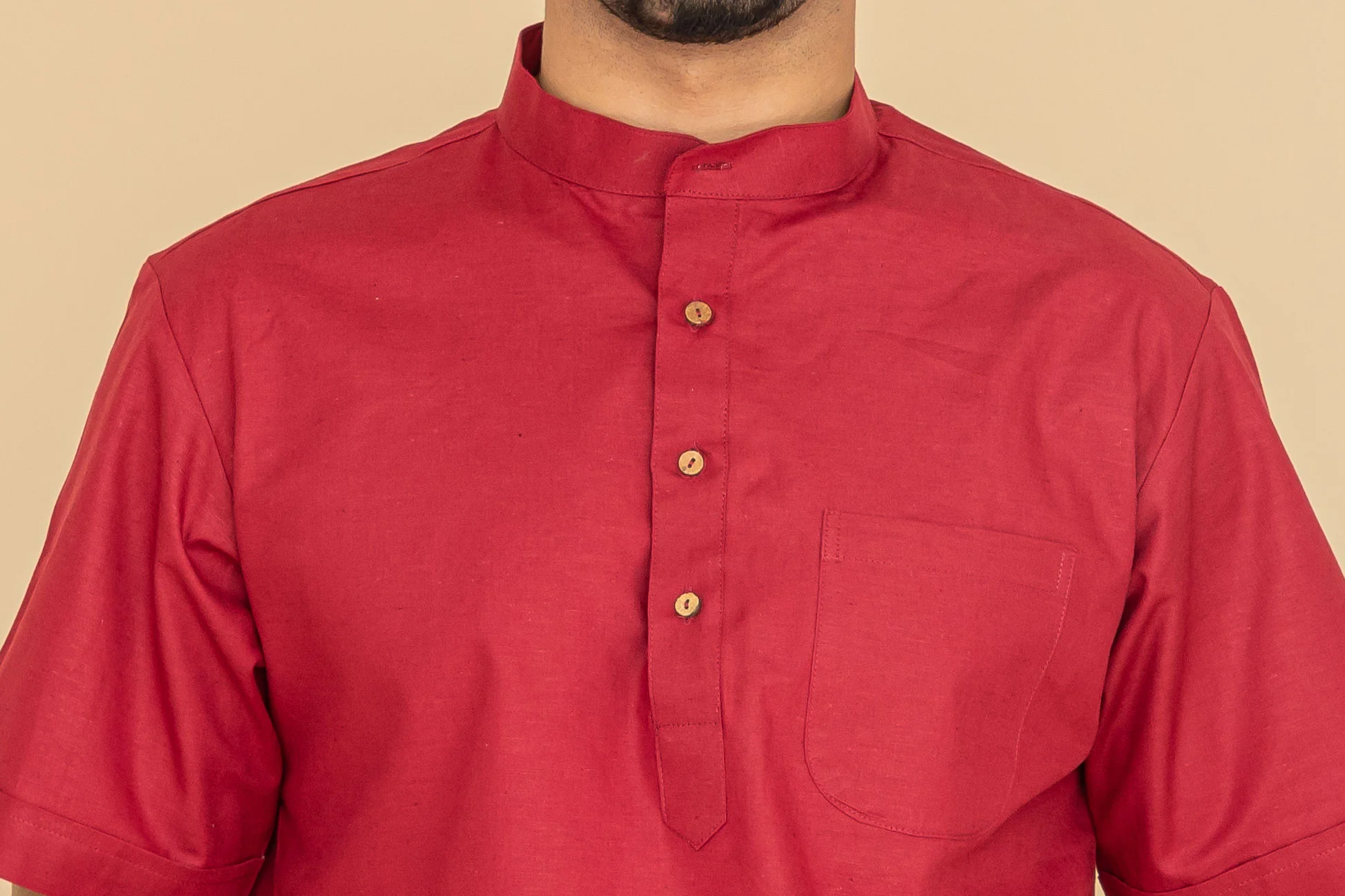 MLS SHORT KURTA HALF SLEEVES