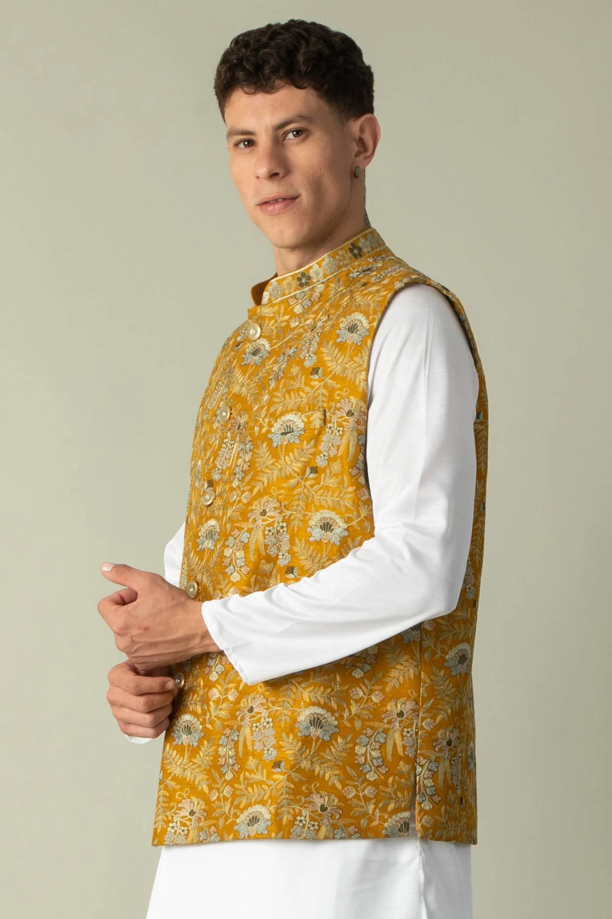 MLS EMBROIDERED JAWAHAR JACKET