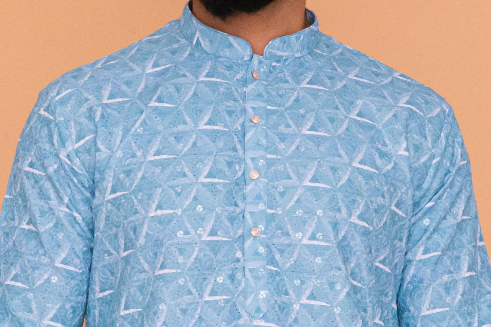 MLS CHIKANKARI KURTA PAJAMA