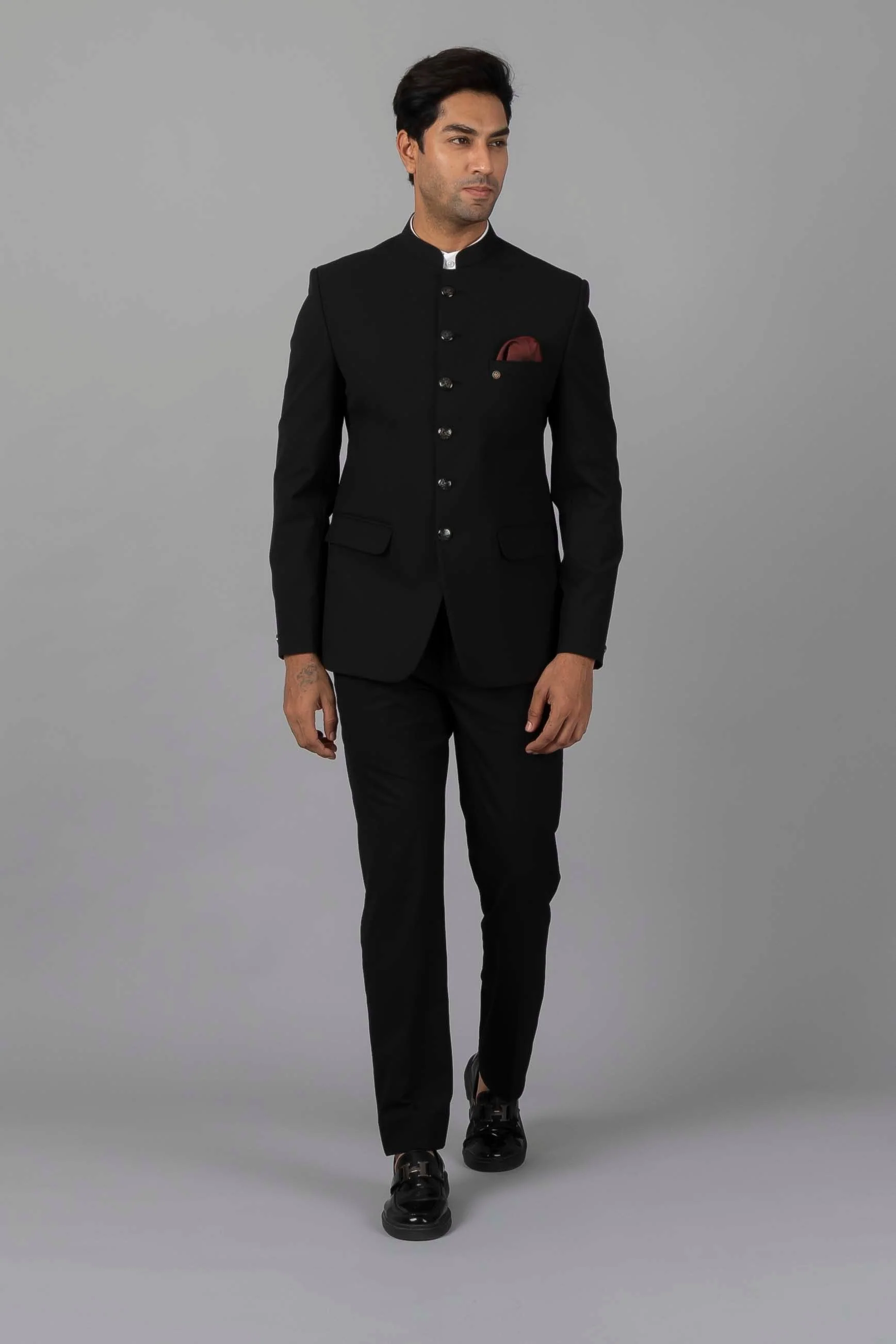 MLS PLAIN JODHPURI SUIT