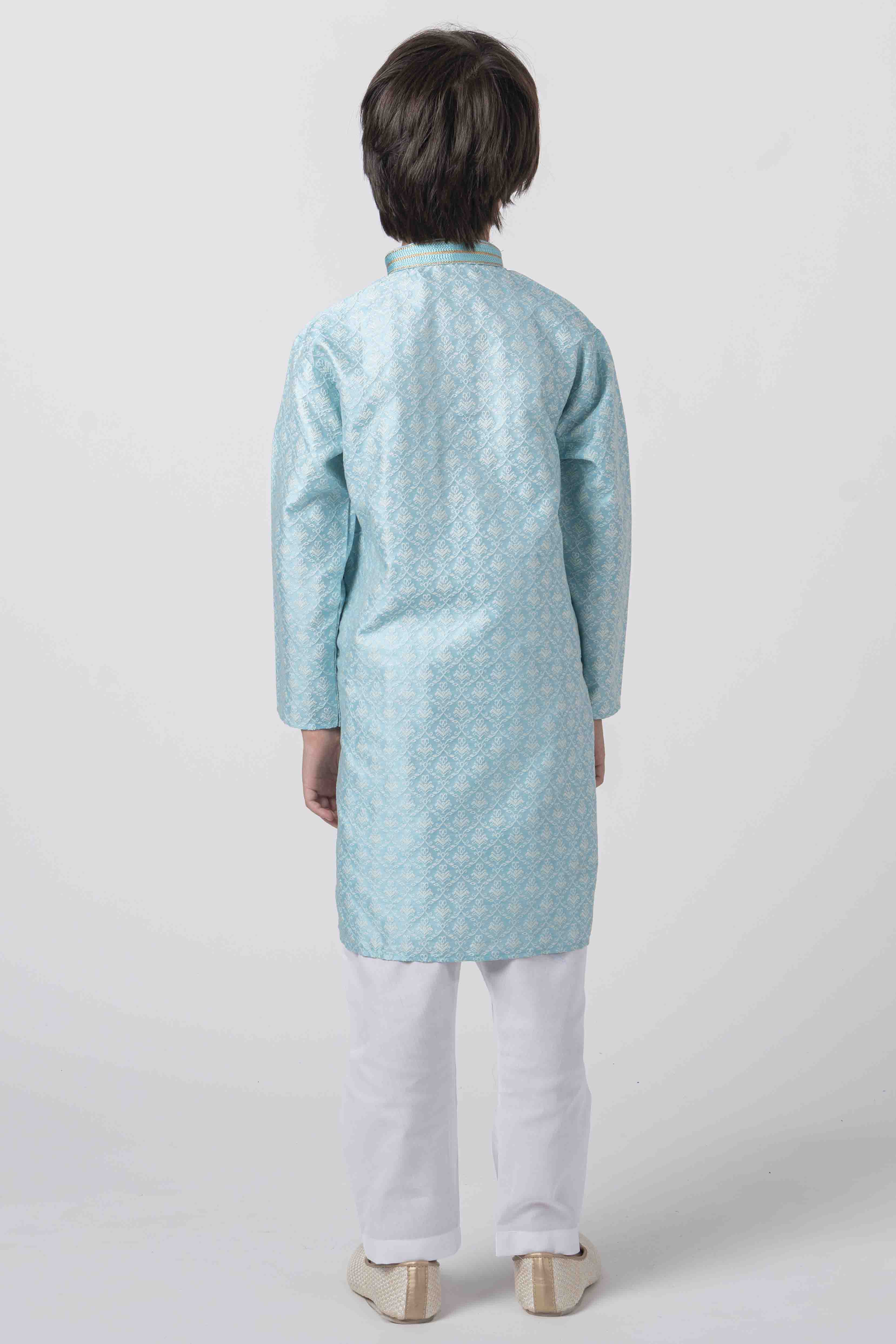MLS KIDS PRINTED KURTA PAJAMA