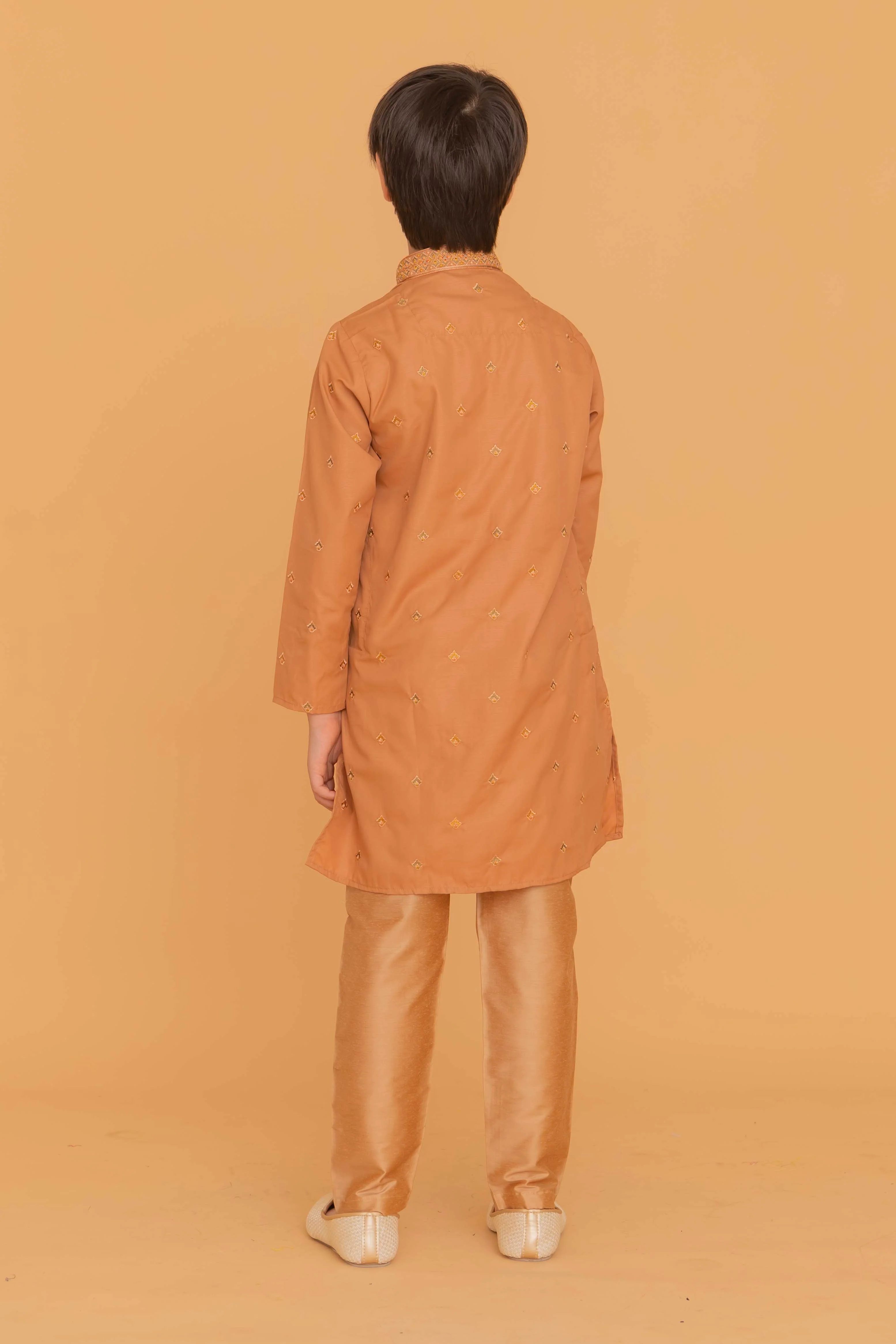 MLS KIDS EMBROIDERED KURTA PAJAMA