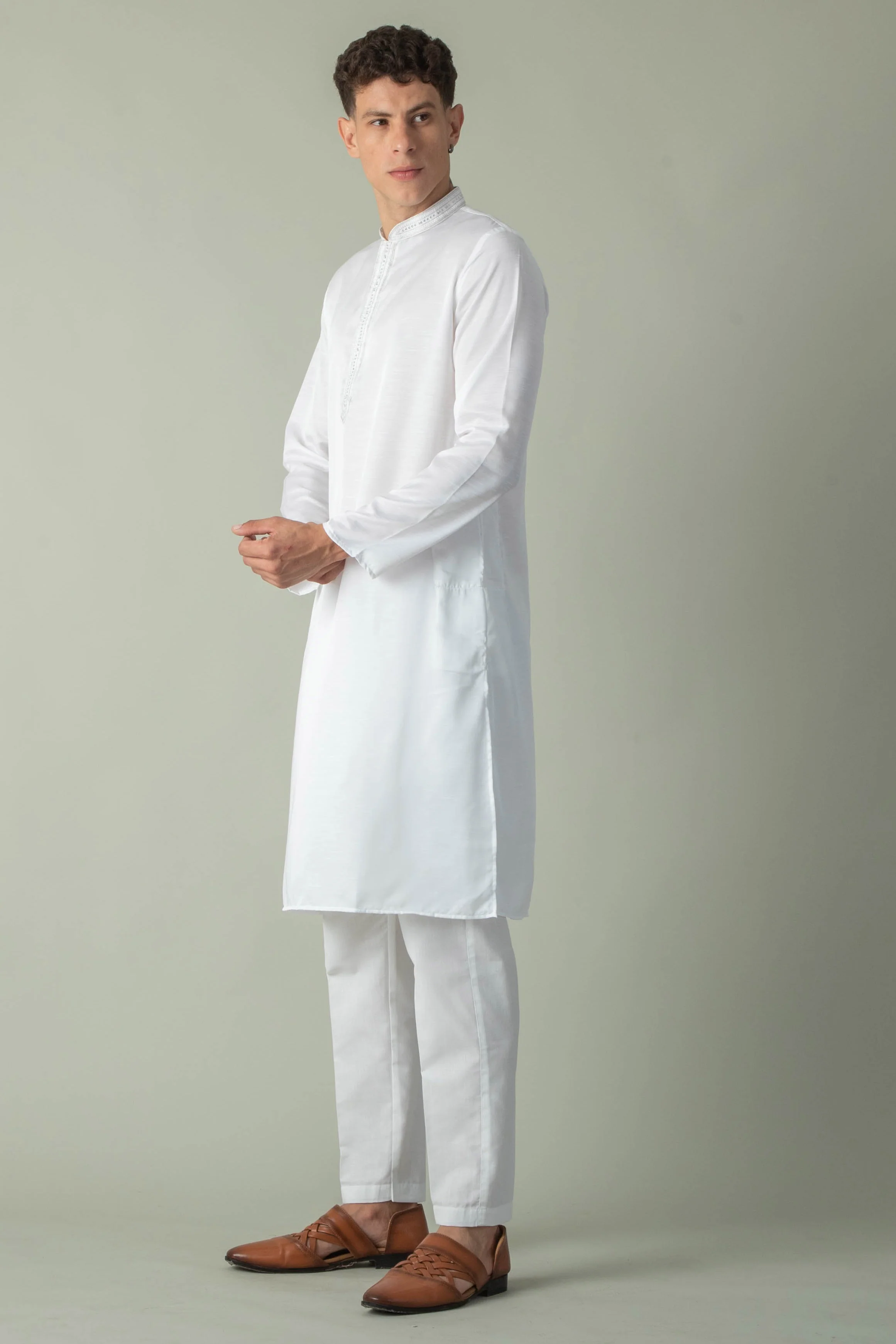 MLS SILK KURTA PAJAMA