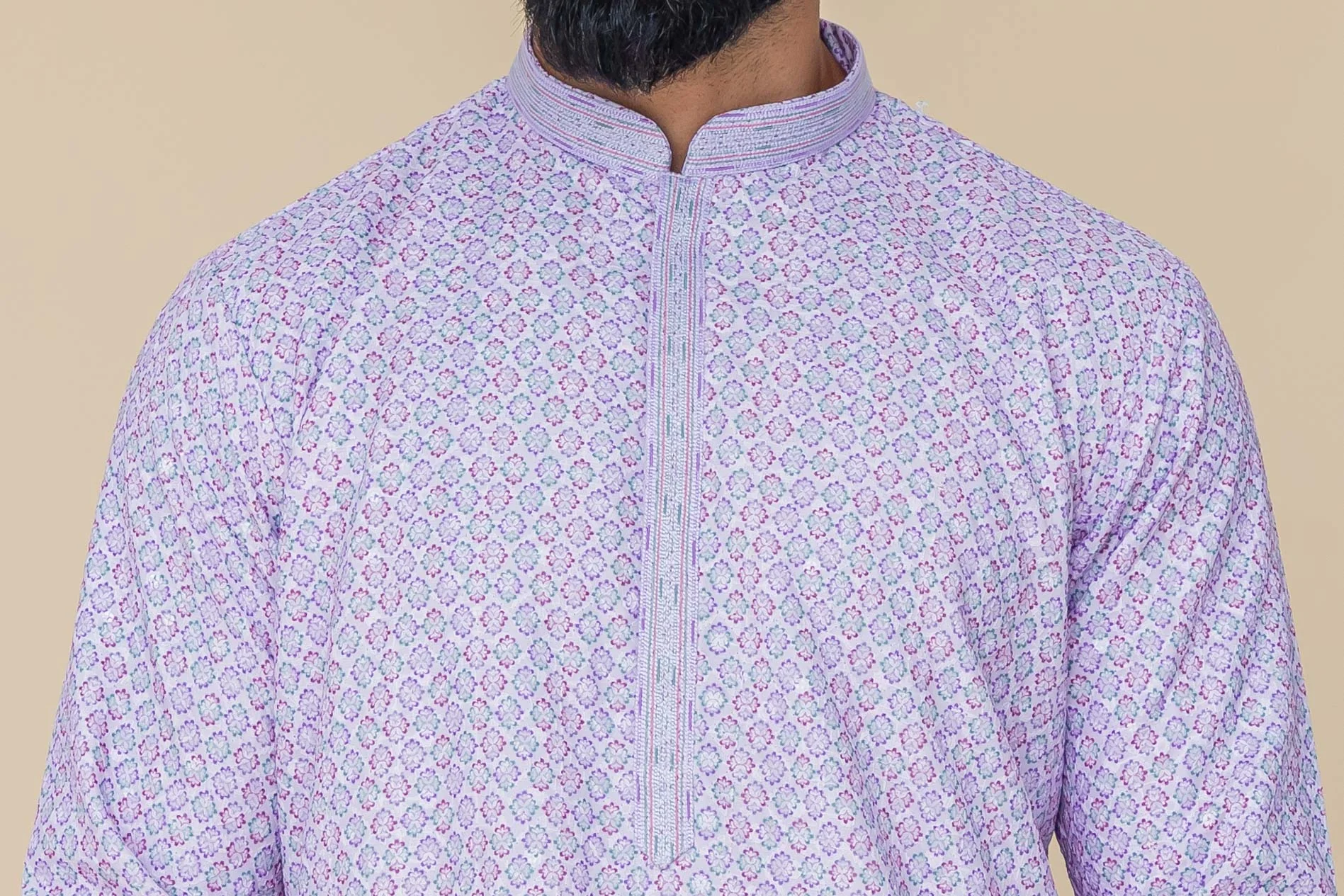 MLS PRINTED KURTA PAJAMA