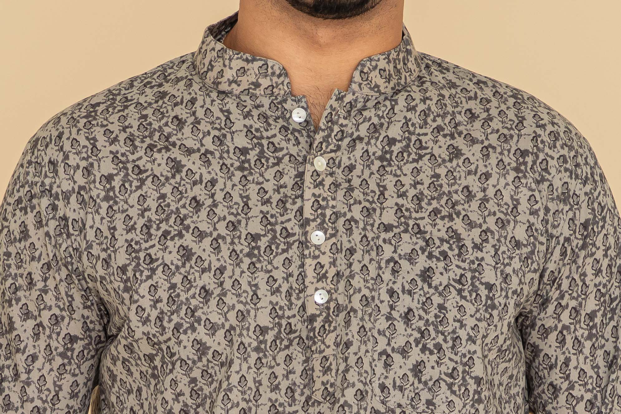 MLS SHORT KURTA FULL SLEEVES