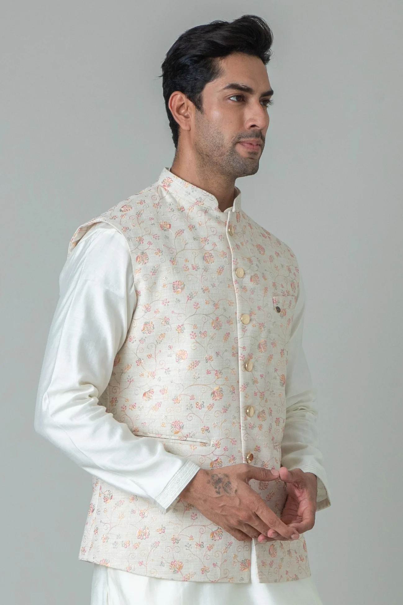 MLS EMBROIDERED JAWAHAR JACKET