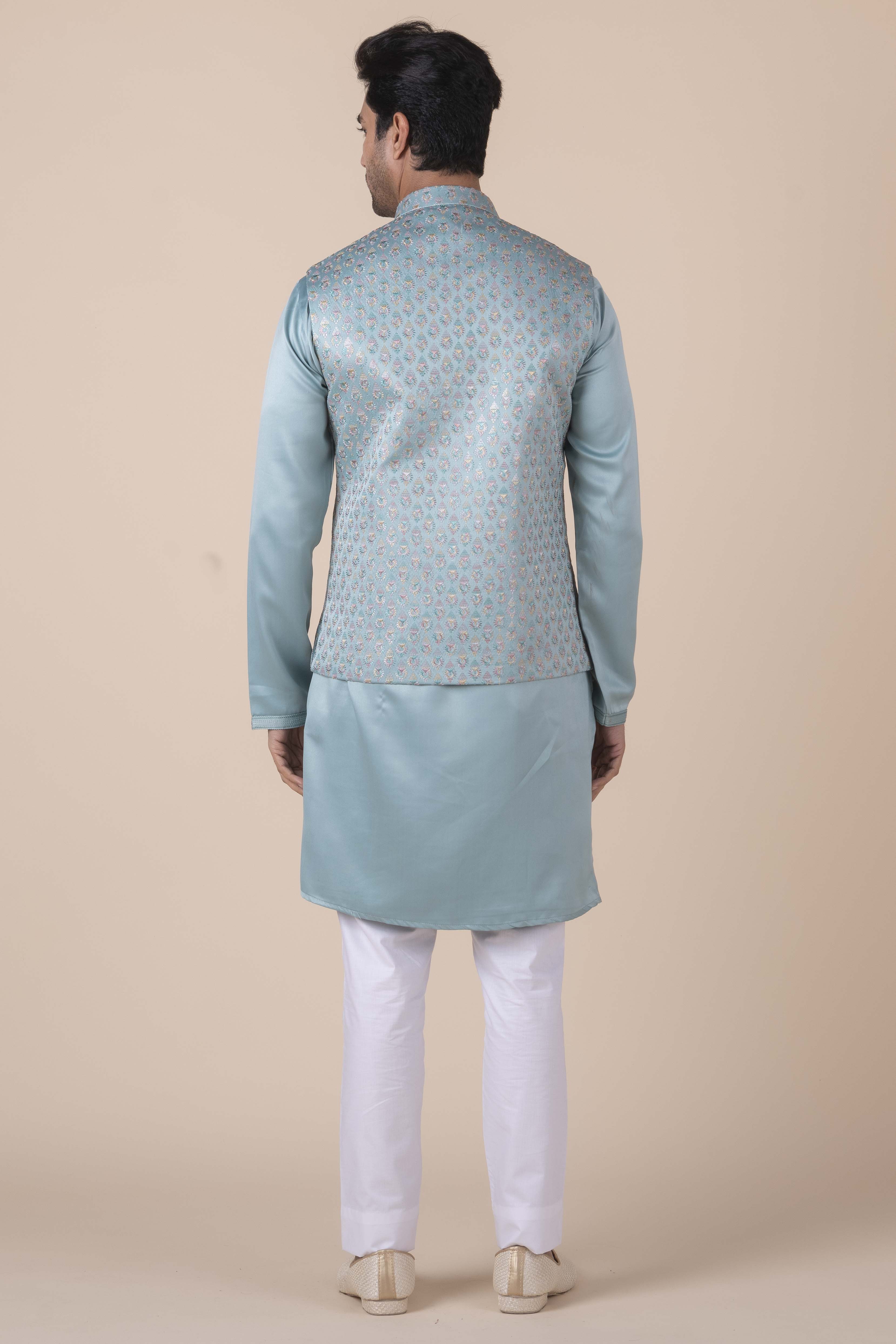 MLS KURTA JAWAHAR SET