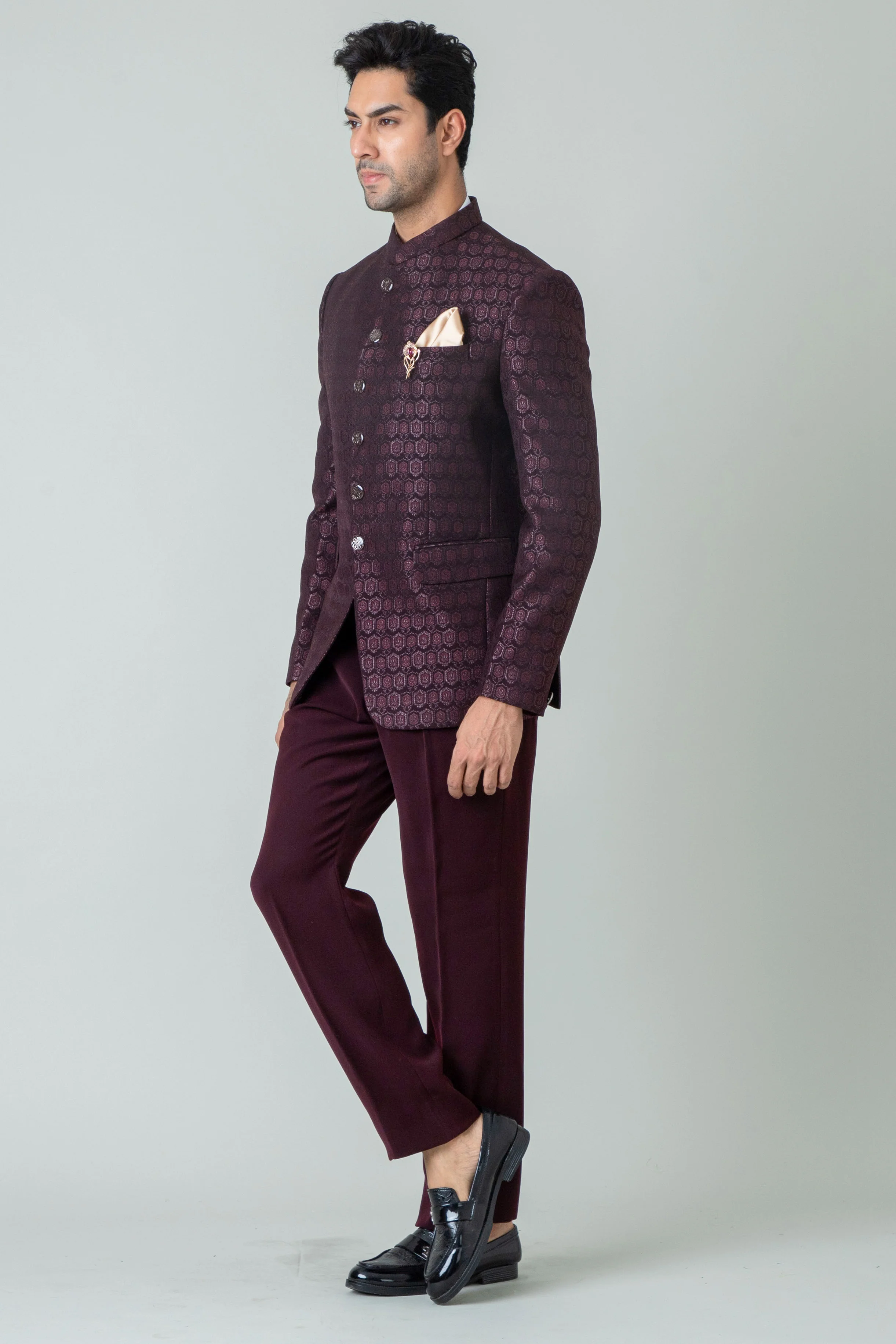 MLS PRINTED JODHPURI SUIT