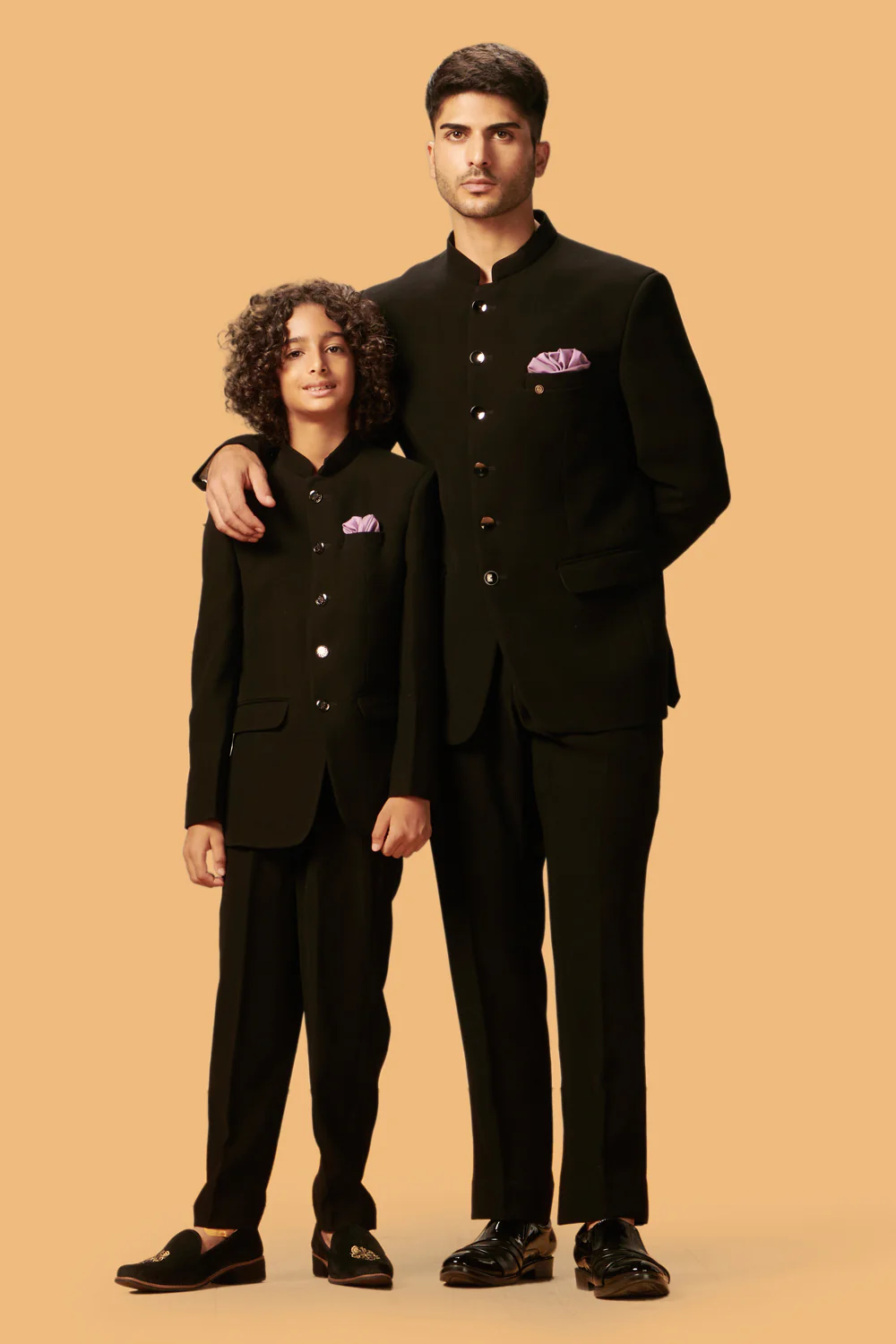 MLS KIDS PLAIN JODHPURI SUIT