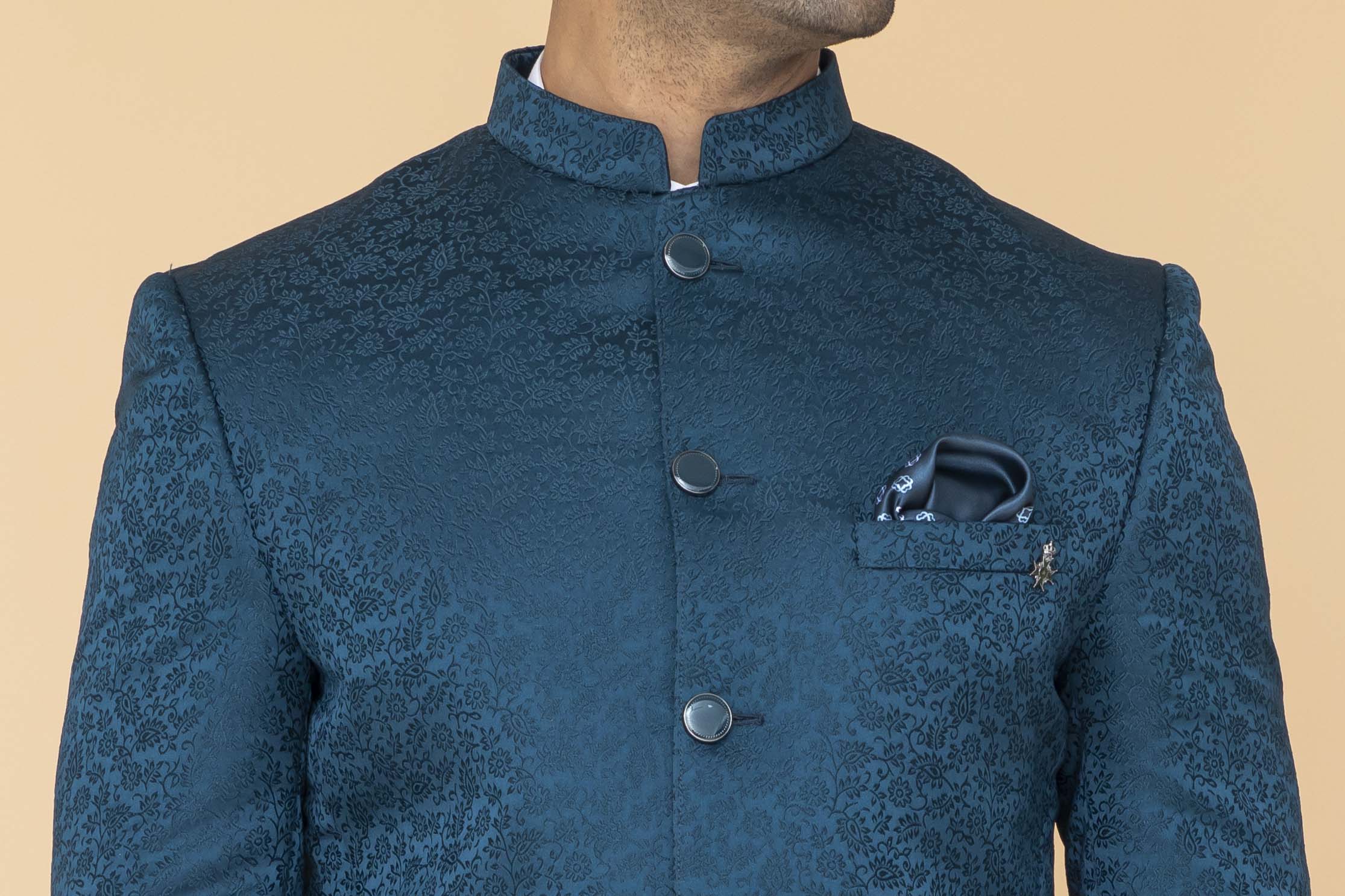 MLS PRINTED JODHPURI SUIT