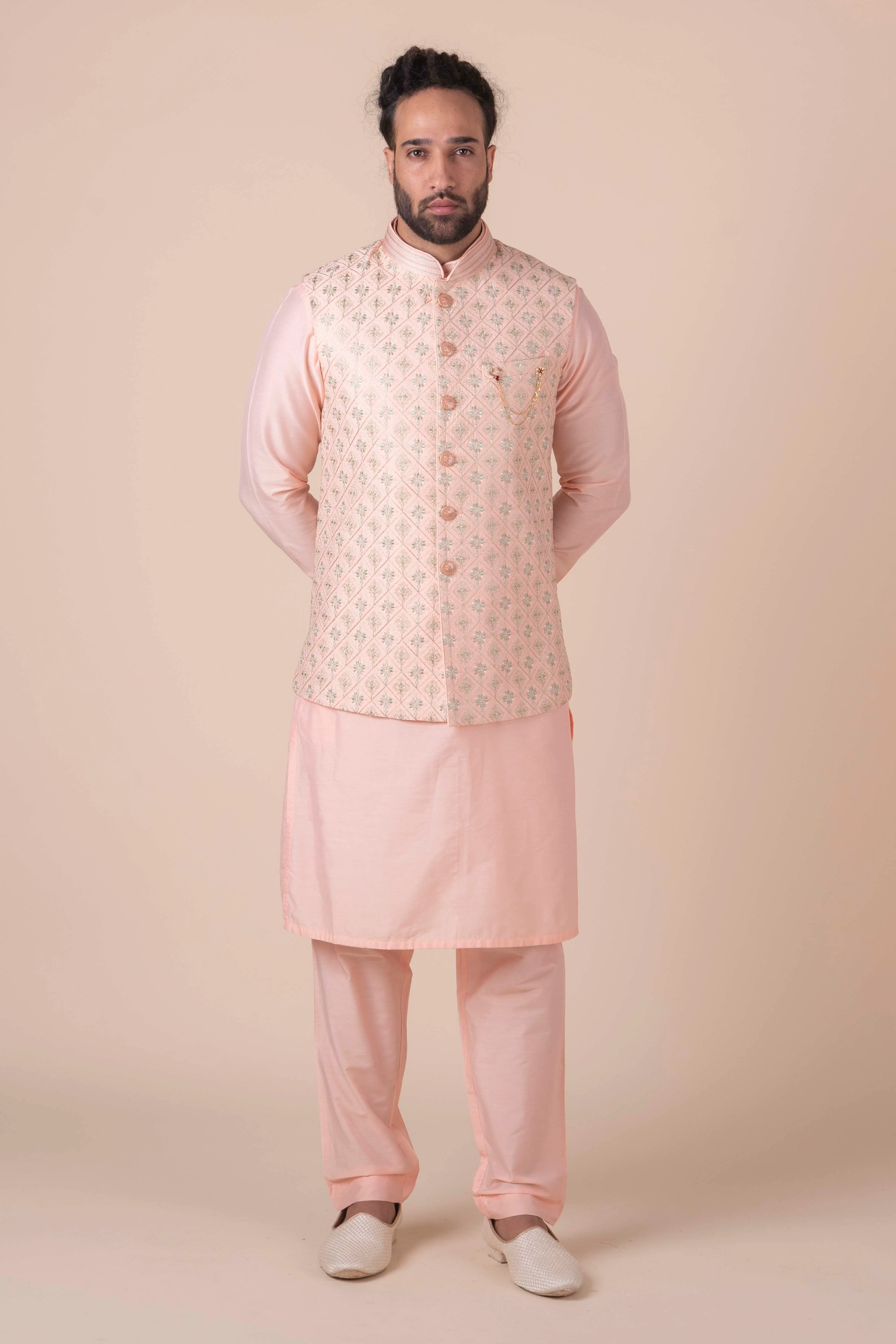 MLS KURTA JAWAHAR SET