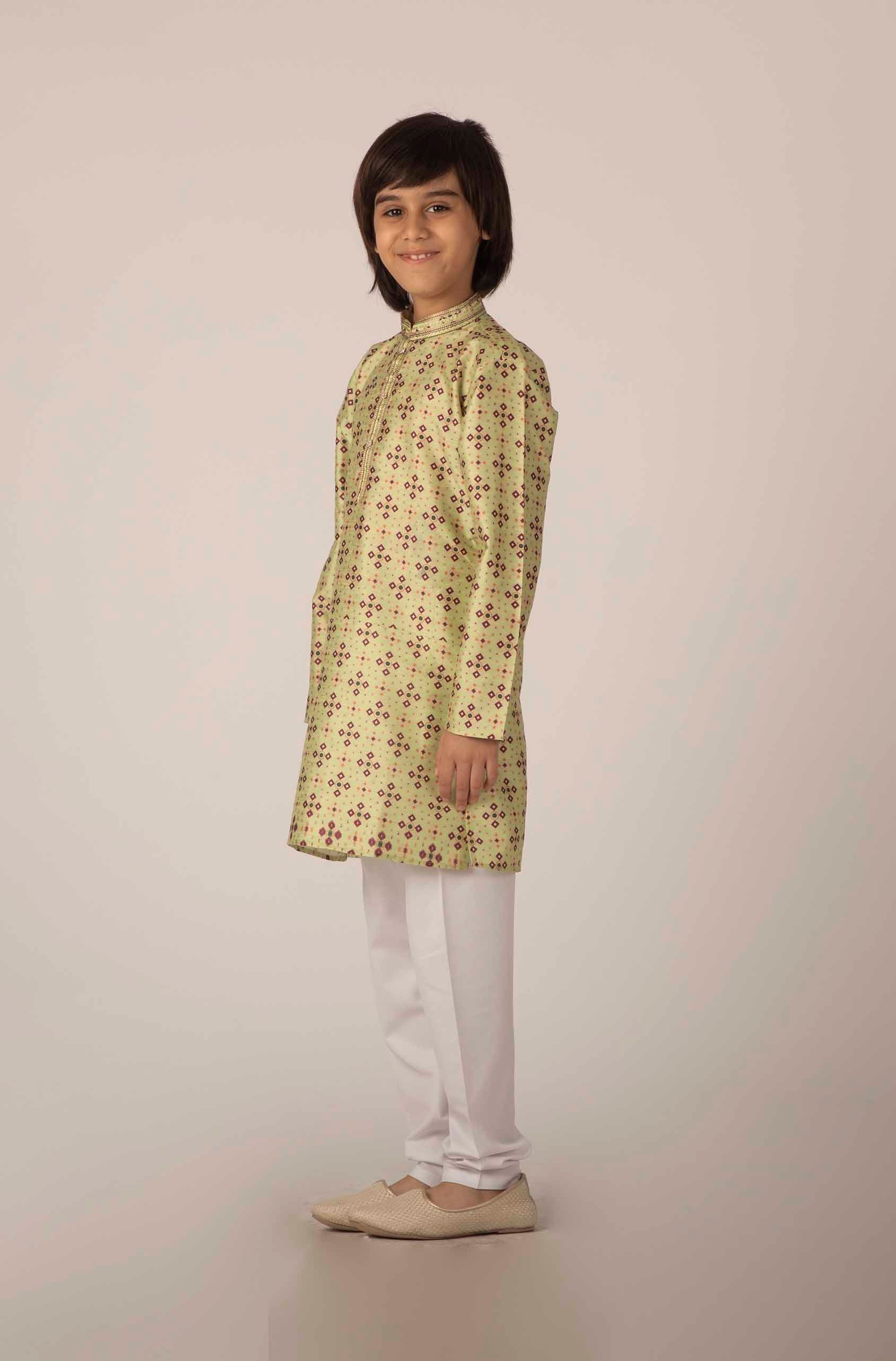 MLS KIDS KURTA PAJAMA PRINTED
