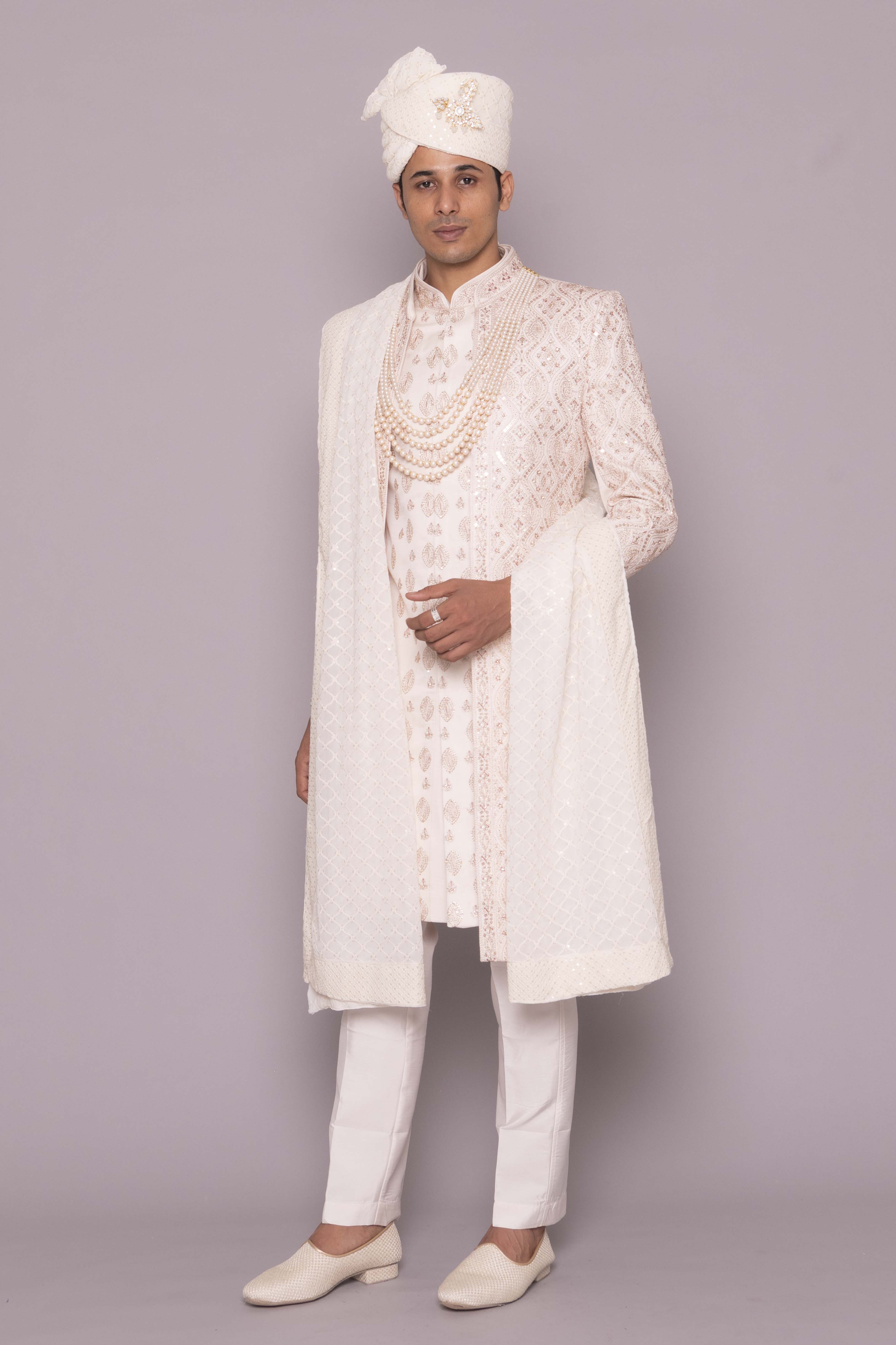 MLS SHERWANI 3PCS