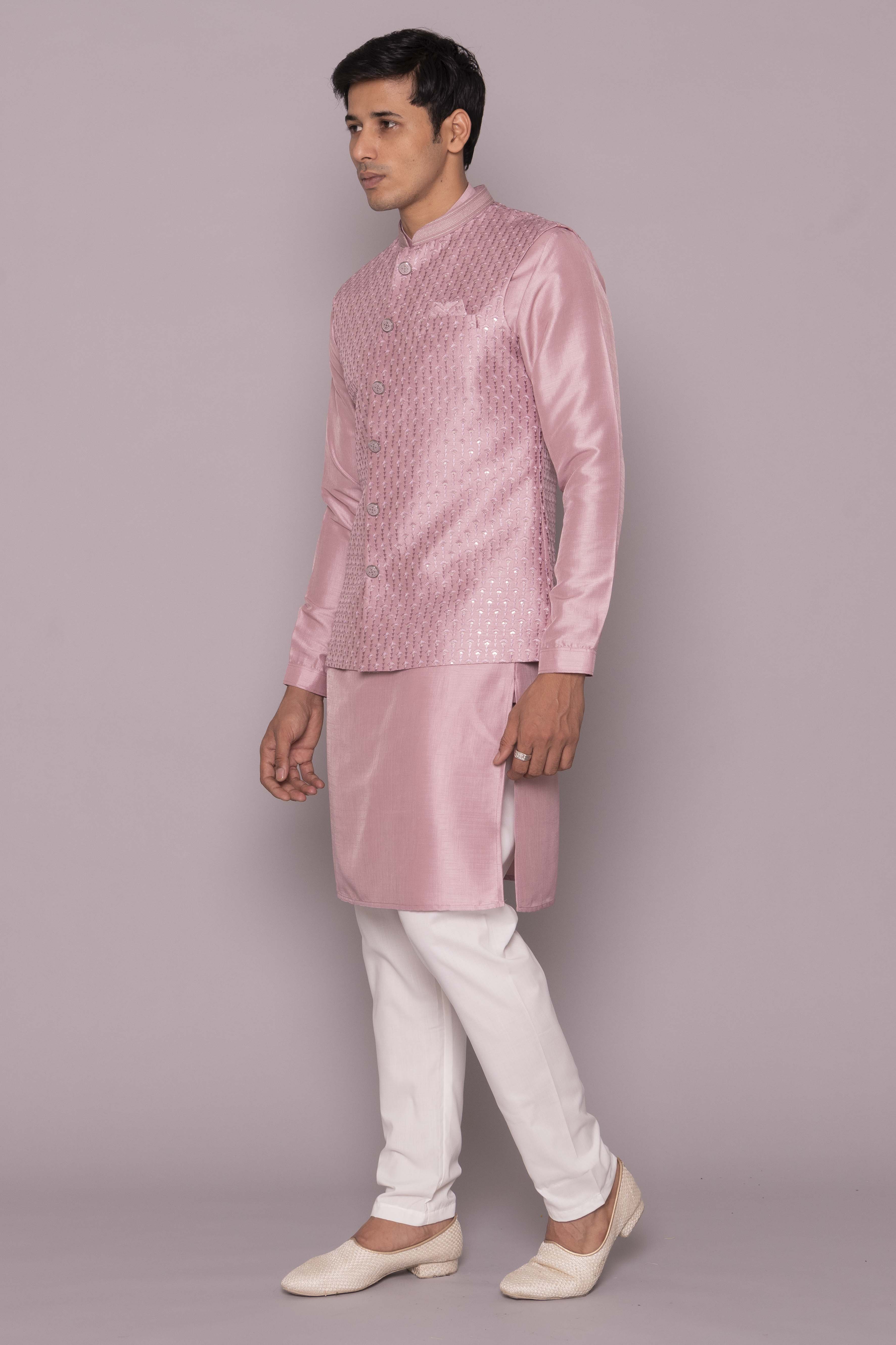 MLS KURTA JAWAHAR SET