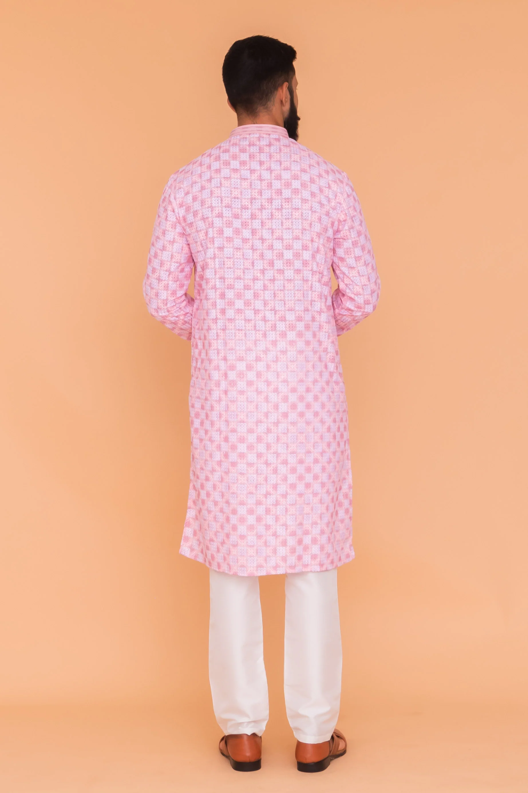 MLS CHIKANKARI KURTA PAJAMA