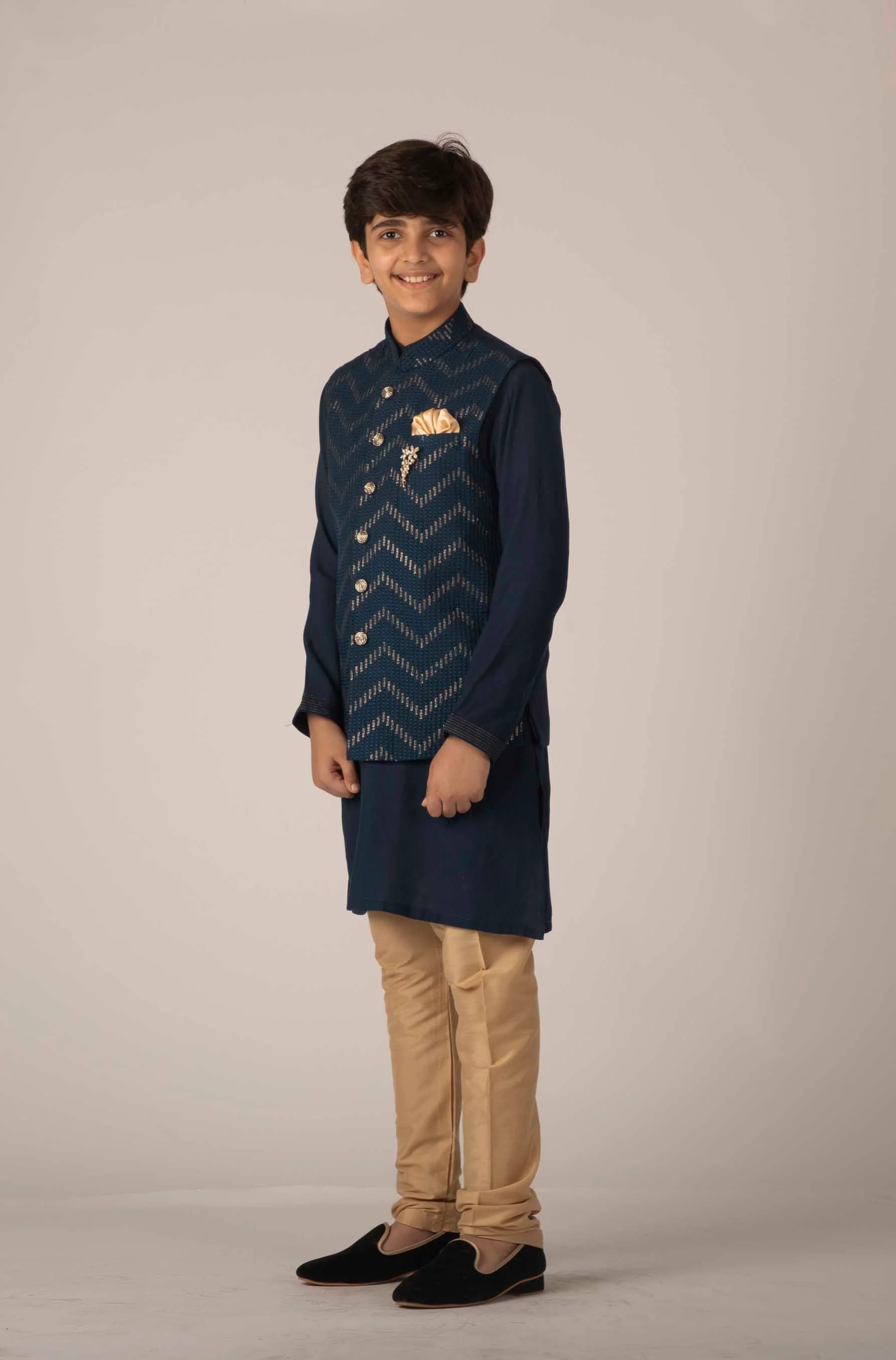 MLS KIDS KURTA JAWAHAR SET
