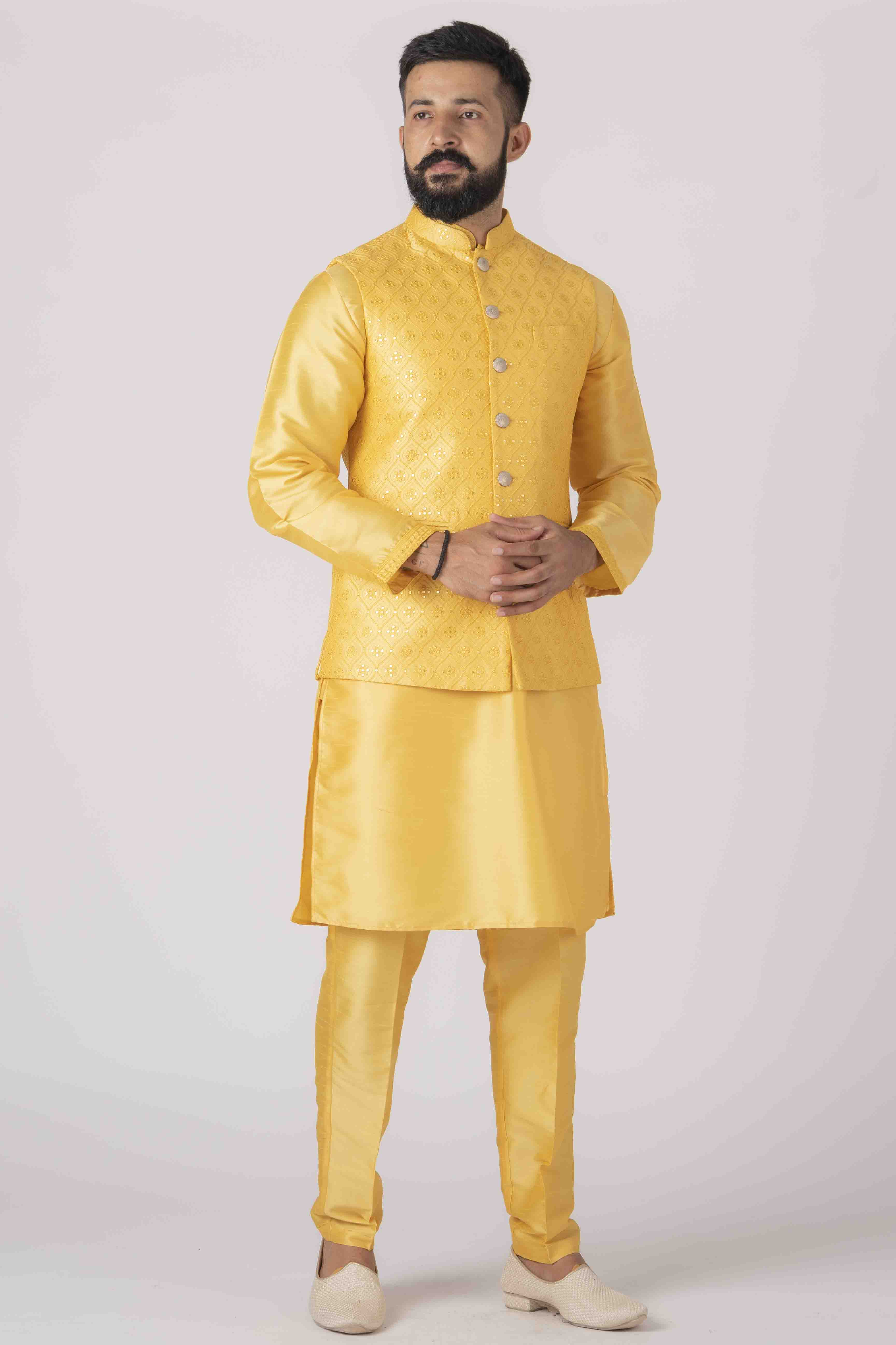 MLS KURTA JAWAHAR SET