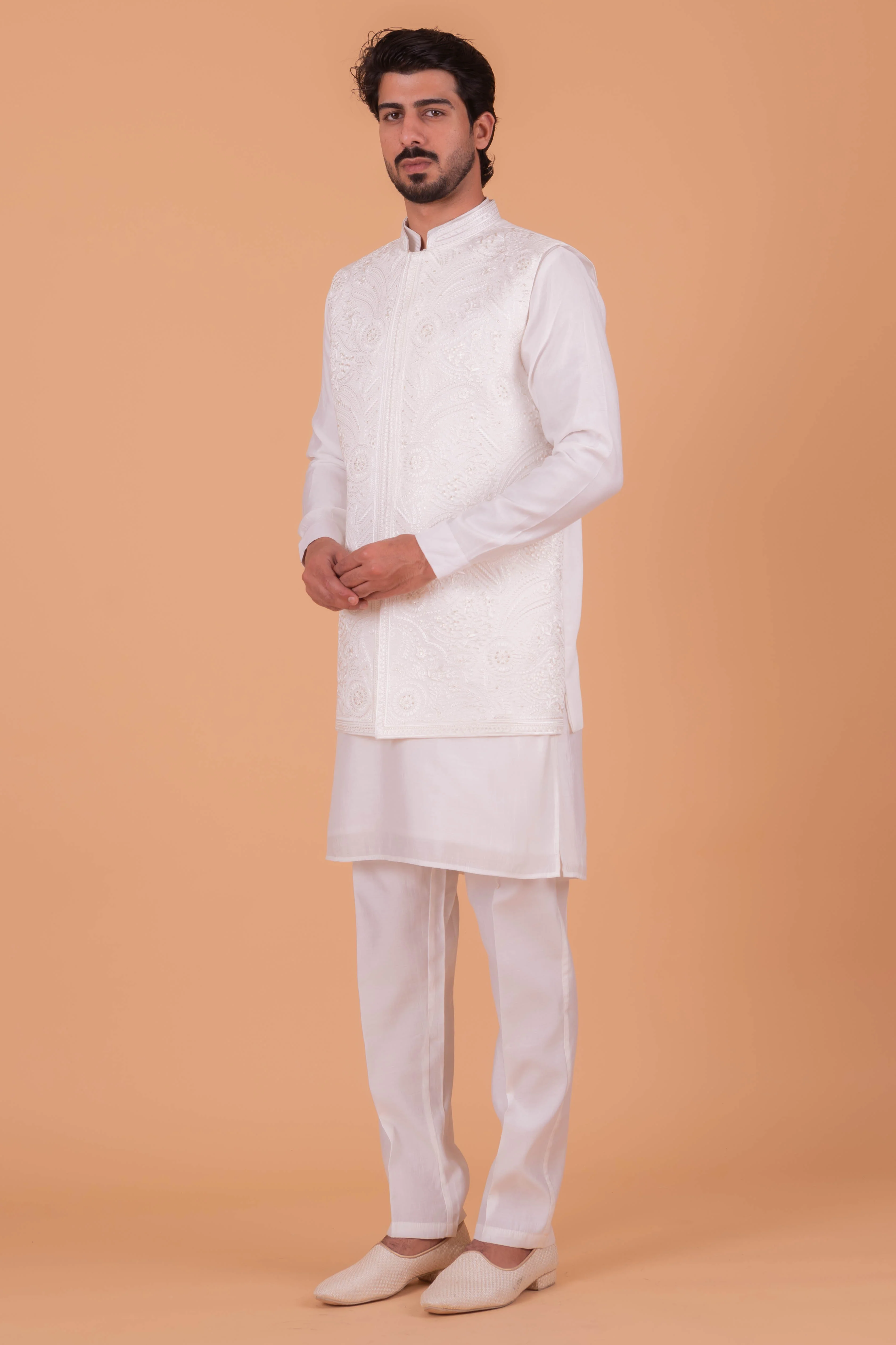 MLS KURTA JAWAHAR SET