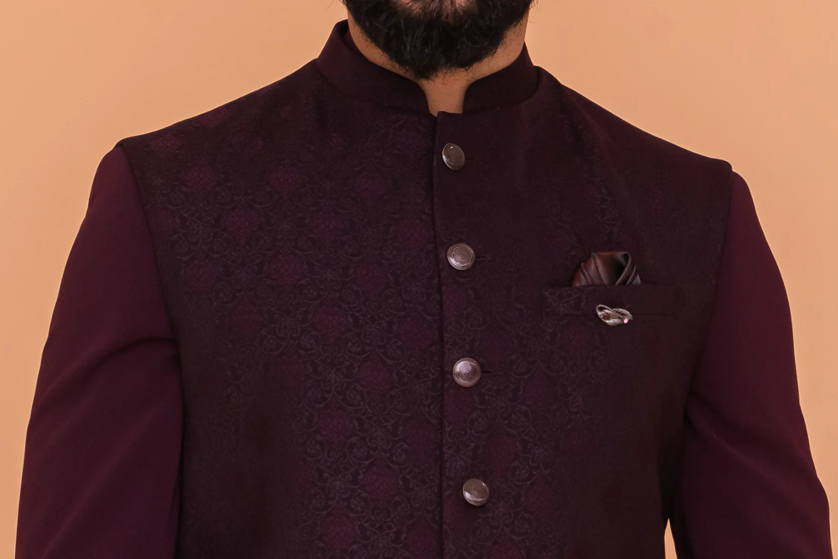MLS JODHPURI SUIT 3 PCS