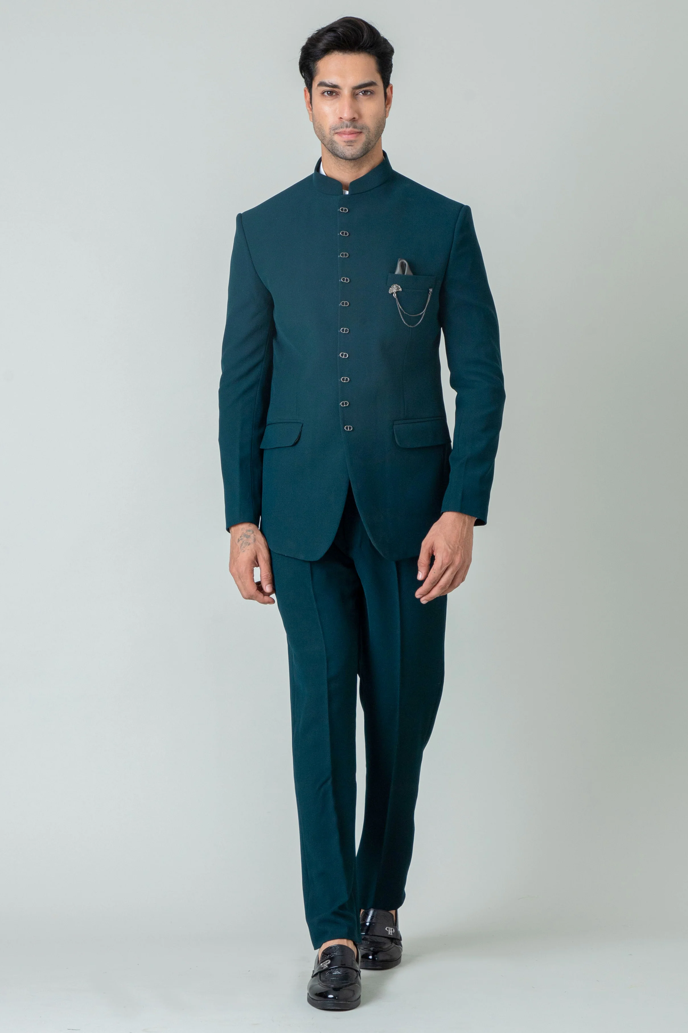 MLS PLAIN JODHPURI SUIT