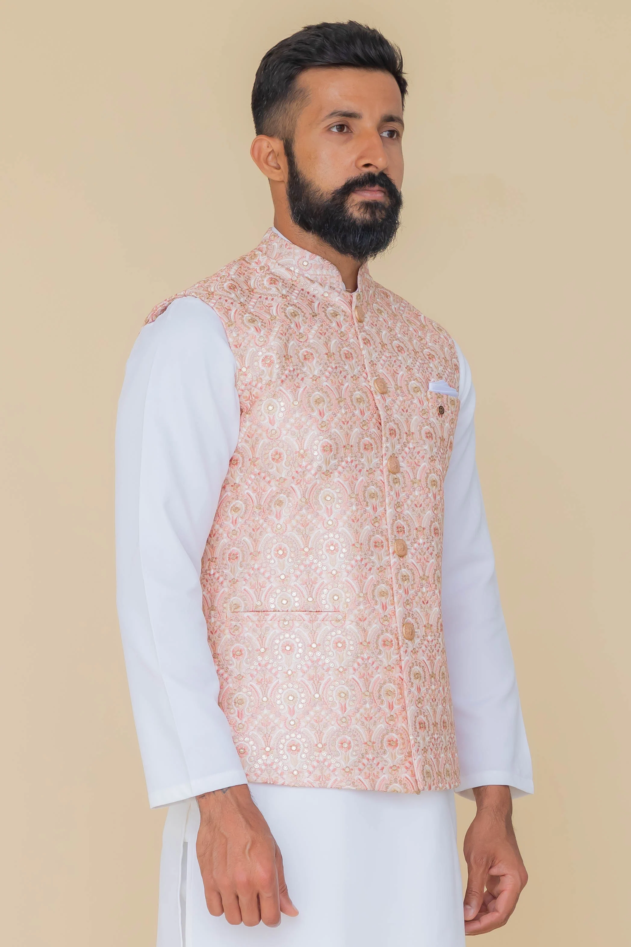MLS EMROIDERED JAWAHAR JACKET