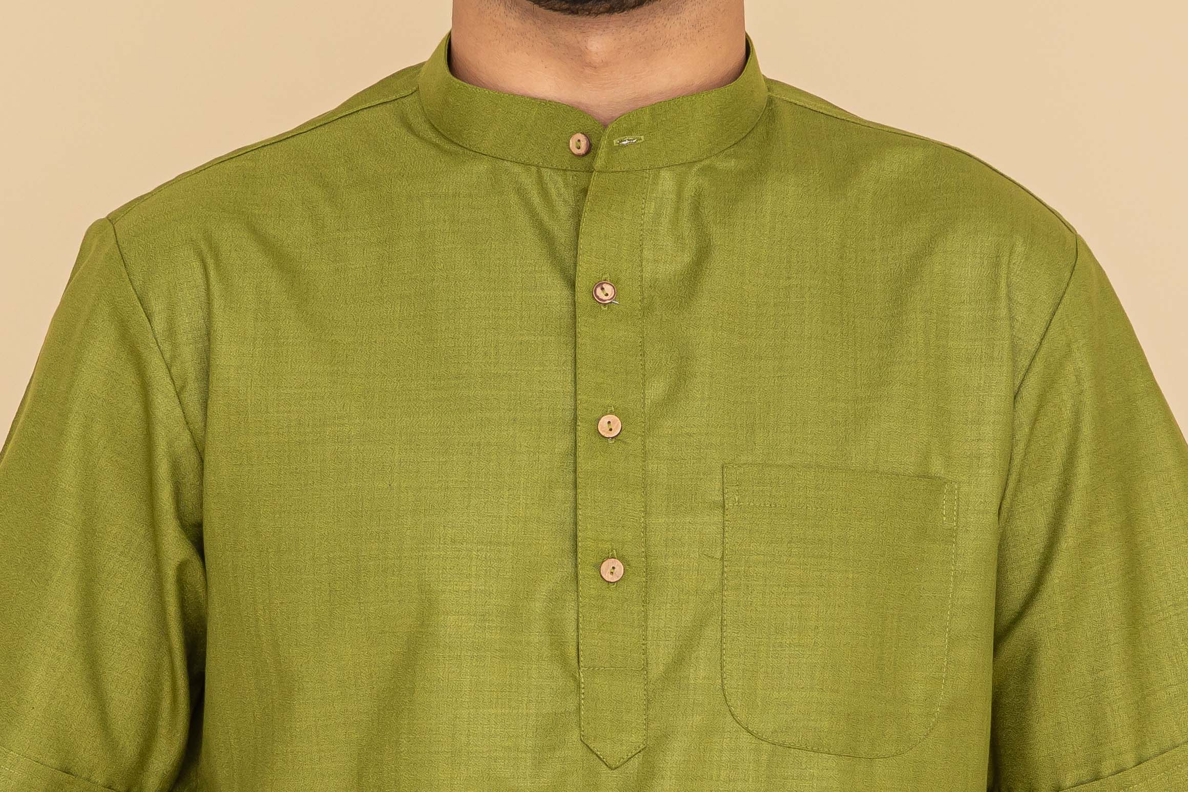 MLS SHORT KURTA HALF SLEEVES