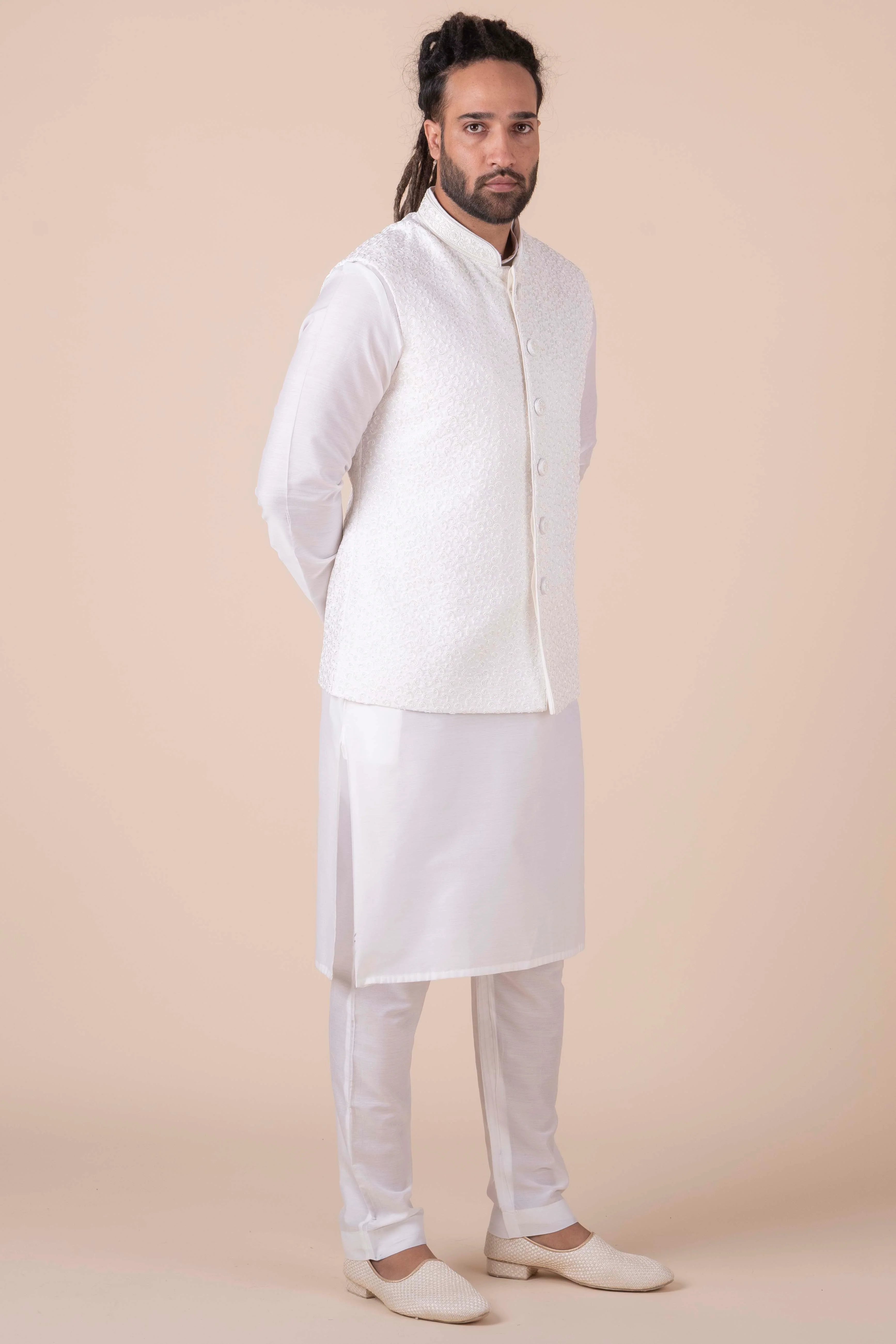 MLS KURTA JAWAHAR SET