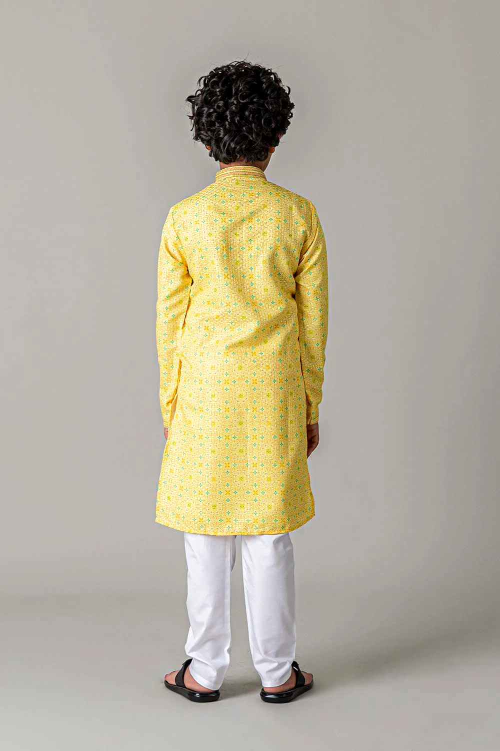 MLS KIDS PRINTED KURTA PAJAMA
