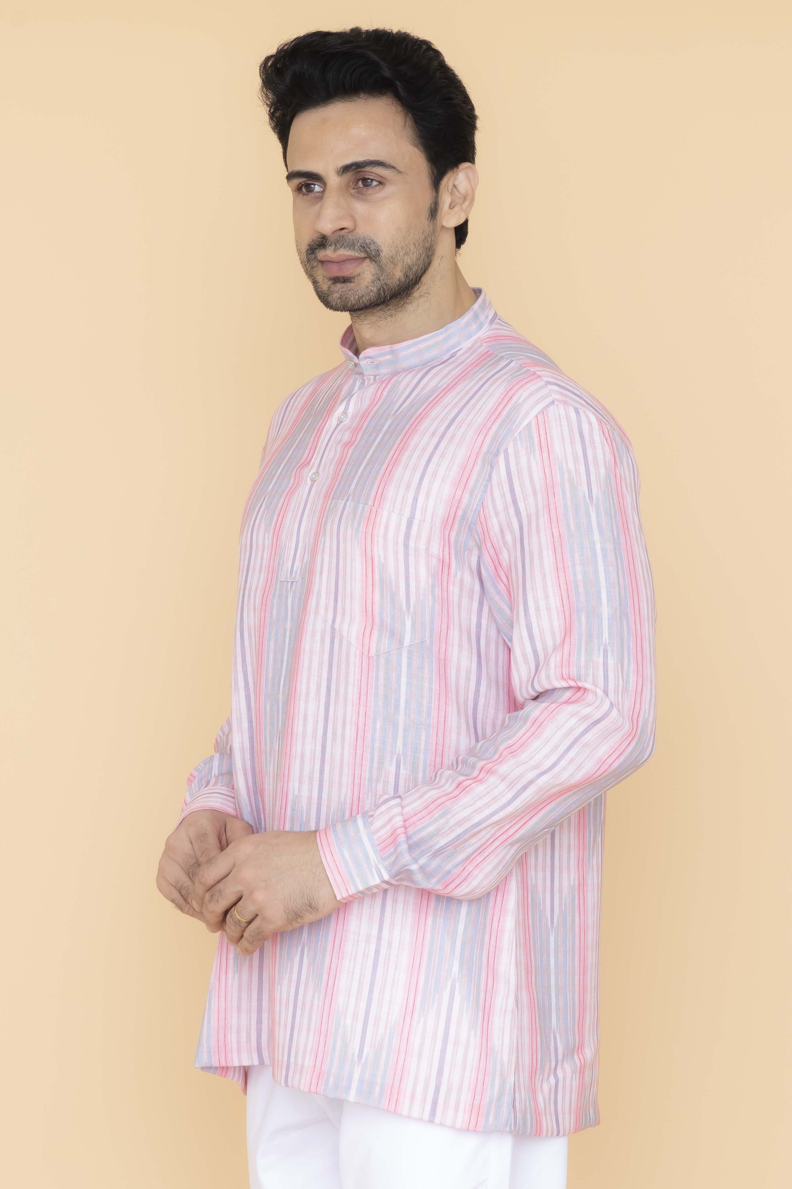 MLS SHORT KURTA FULL SLEEVES