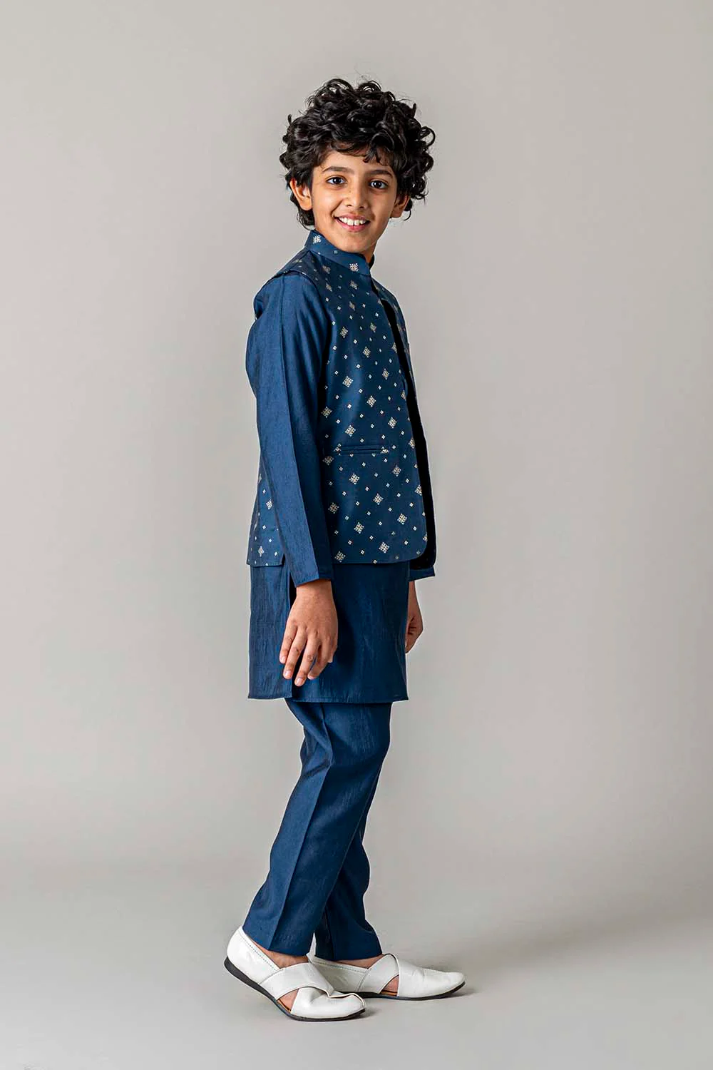 MLS KIDS KURTA JAWAHAR SET