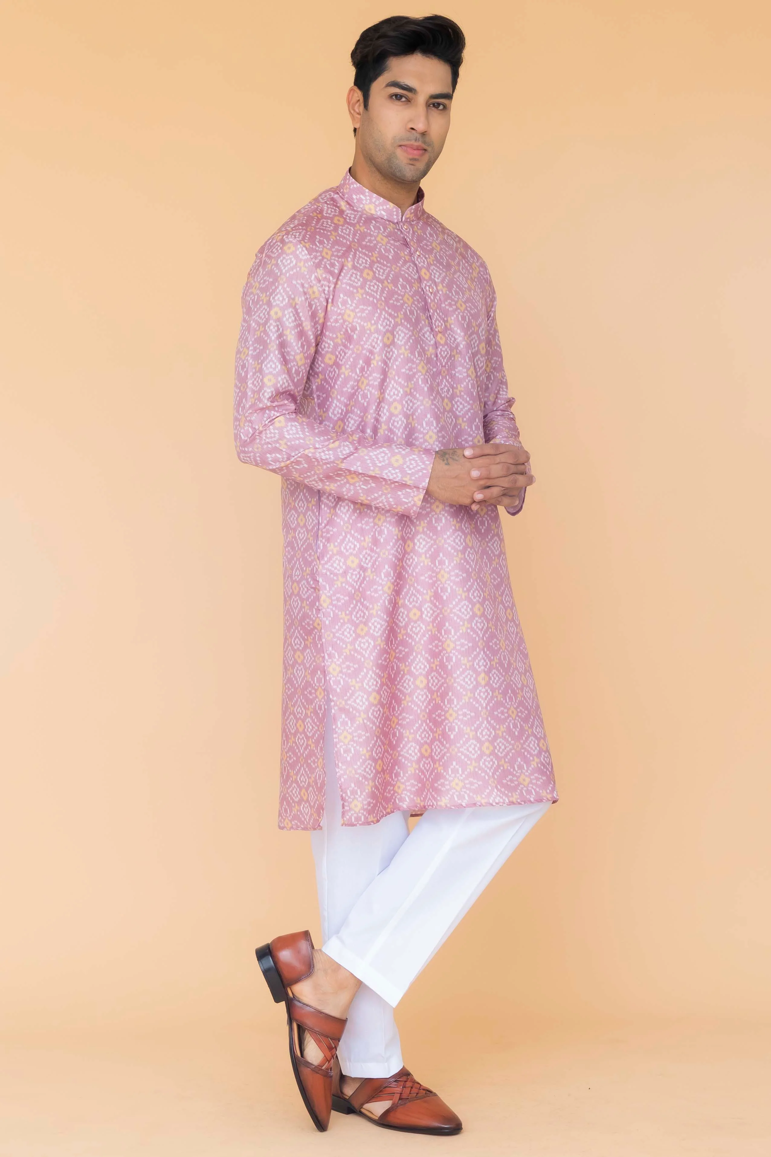 MLS PRINTED KURTA PAJAMA