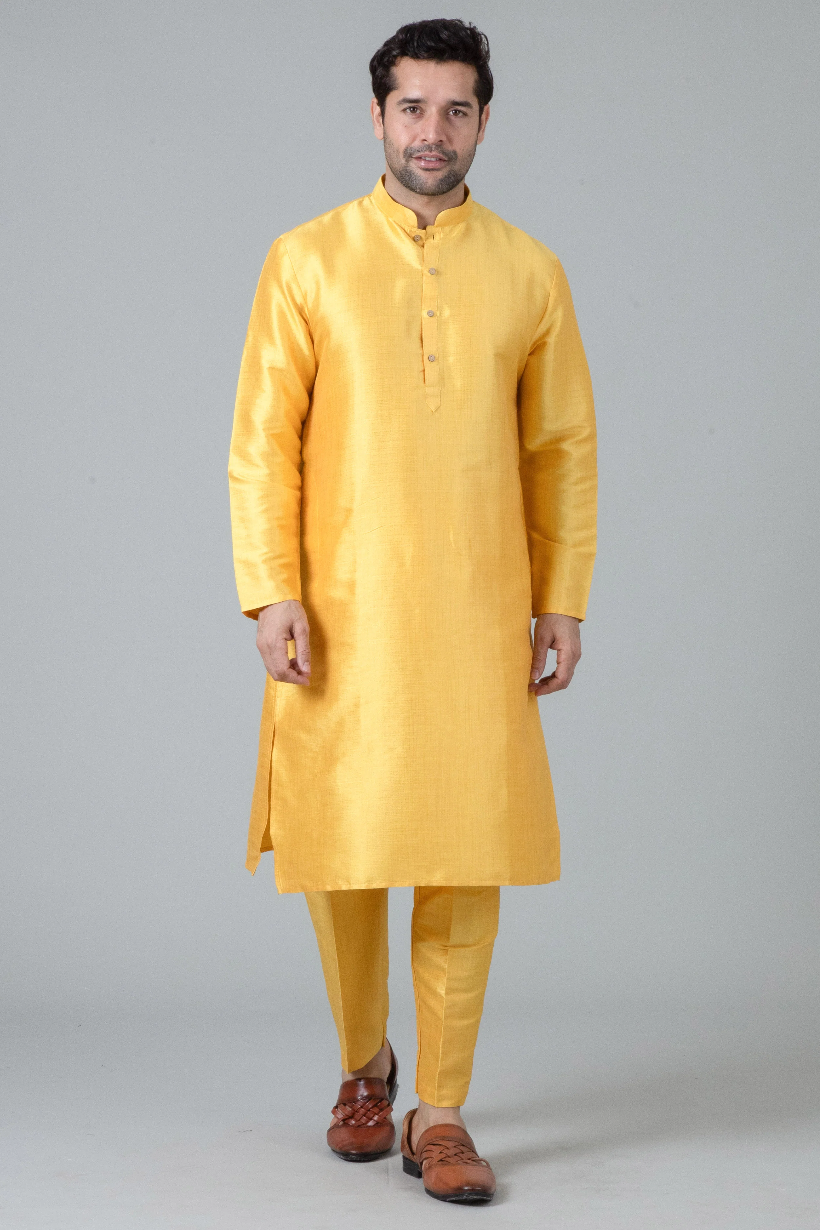 MLS SILK KURTA PAJAMA