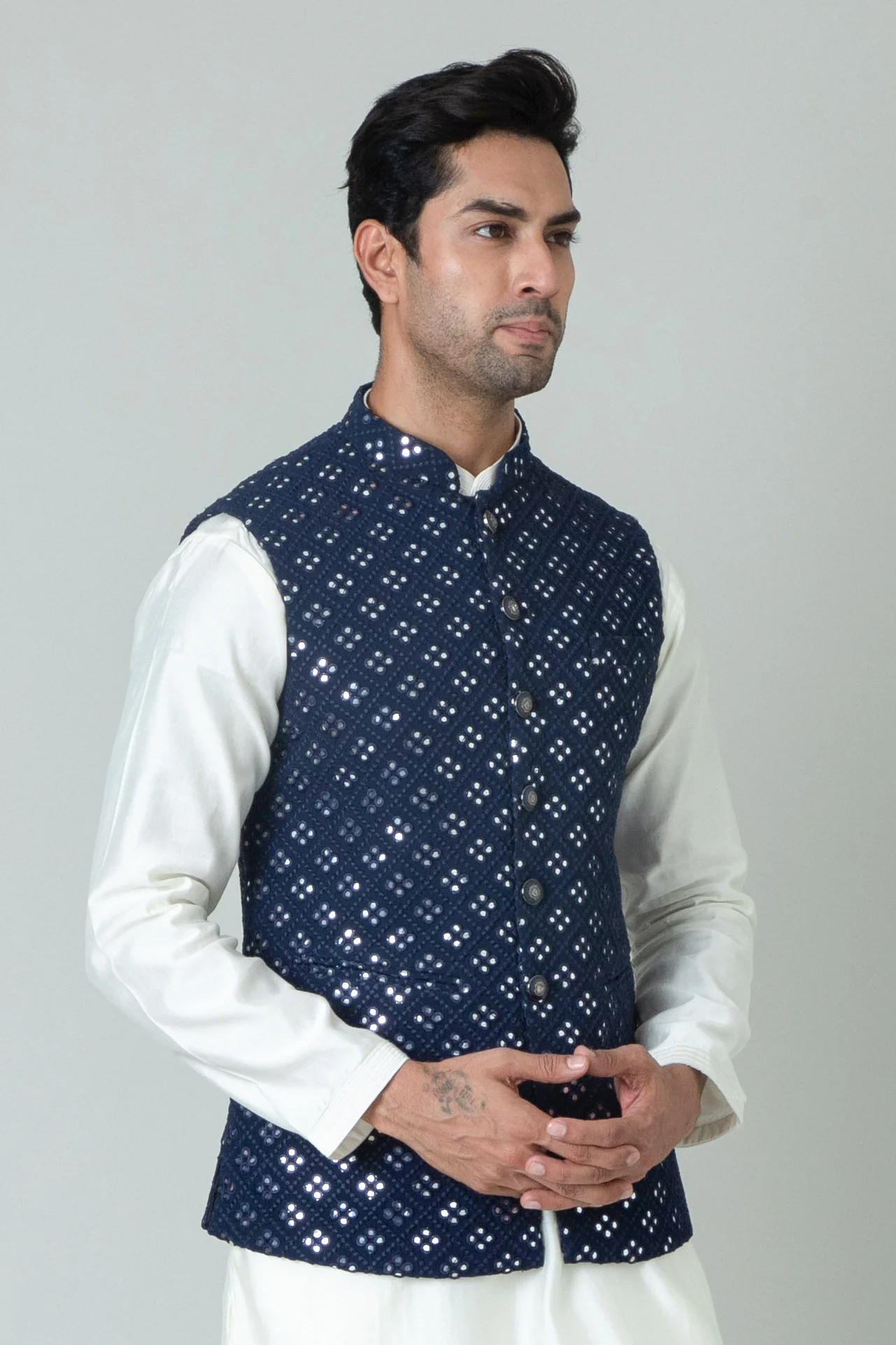 MLS EMBROIDERED JAWAHAR JACKET