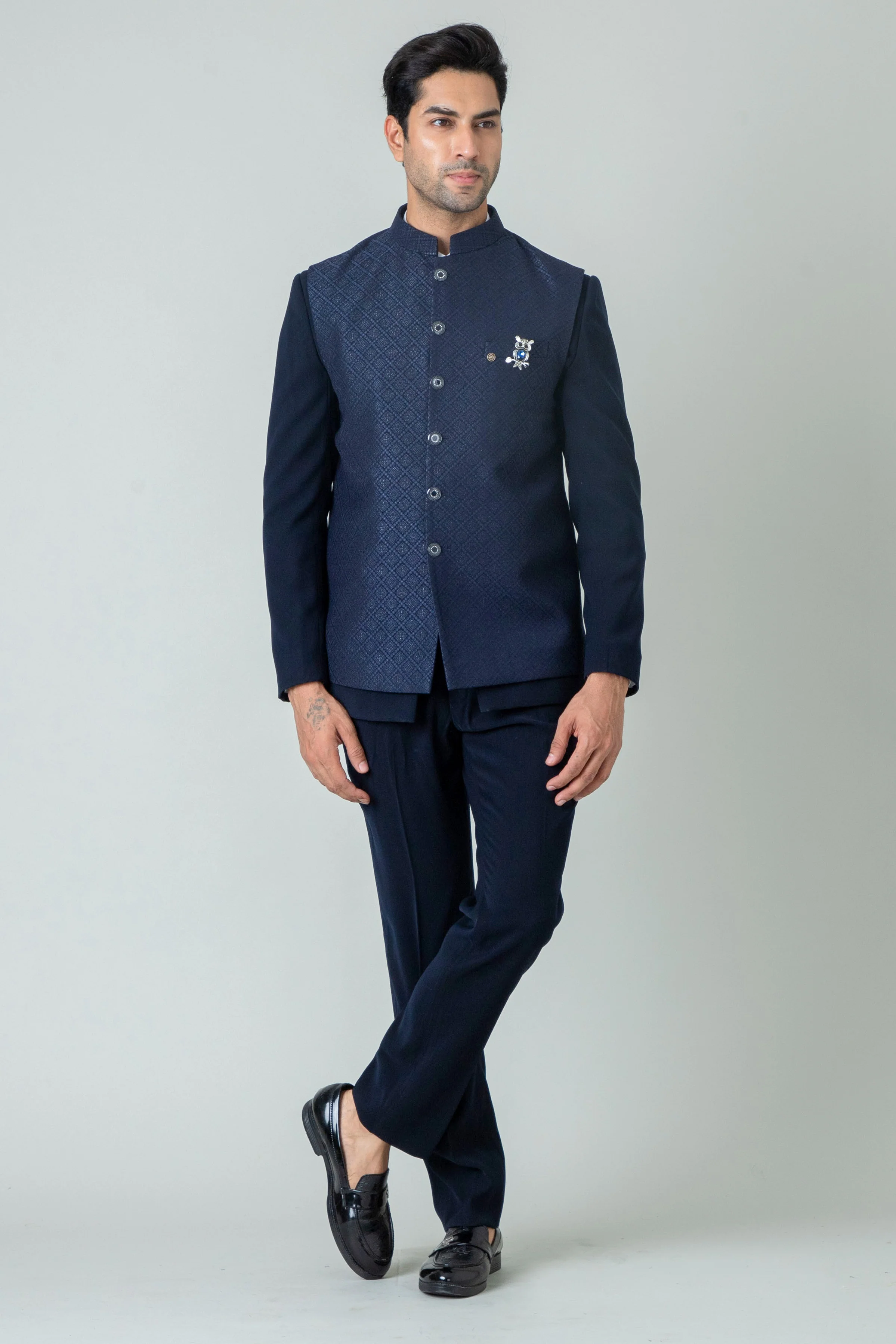 MLS  JODHPURI SUIT 3PCS