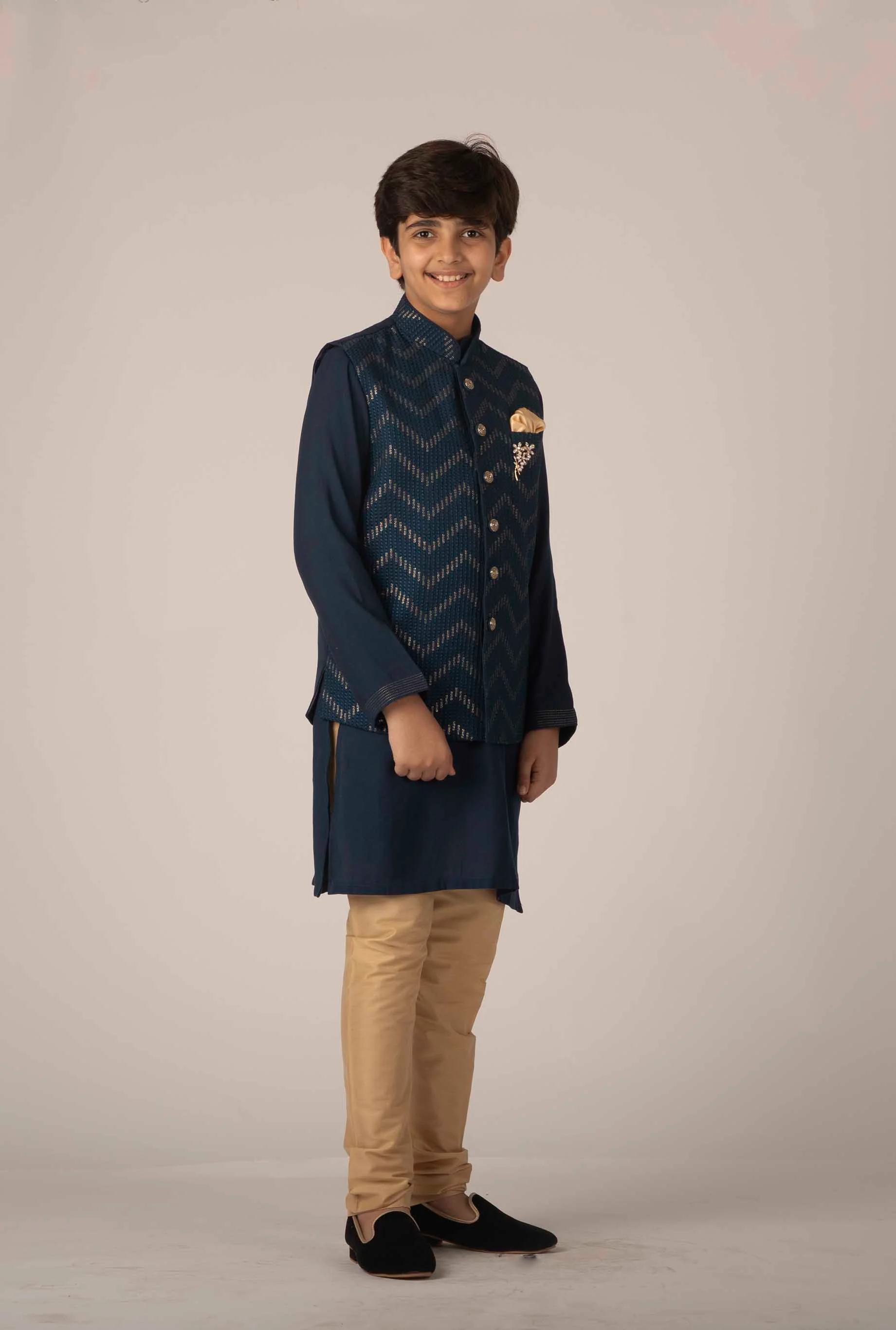 MLS KIDS KURTA JAWAHAR SET