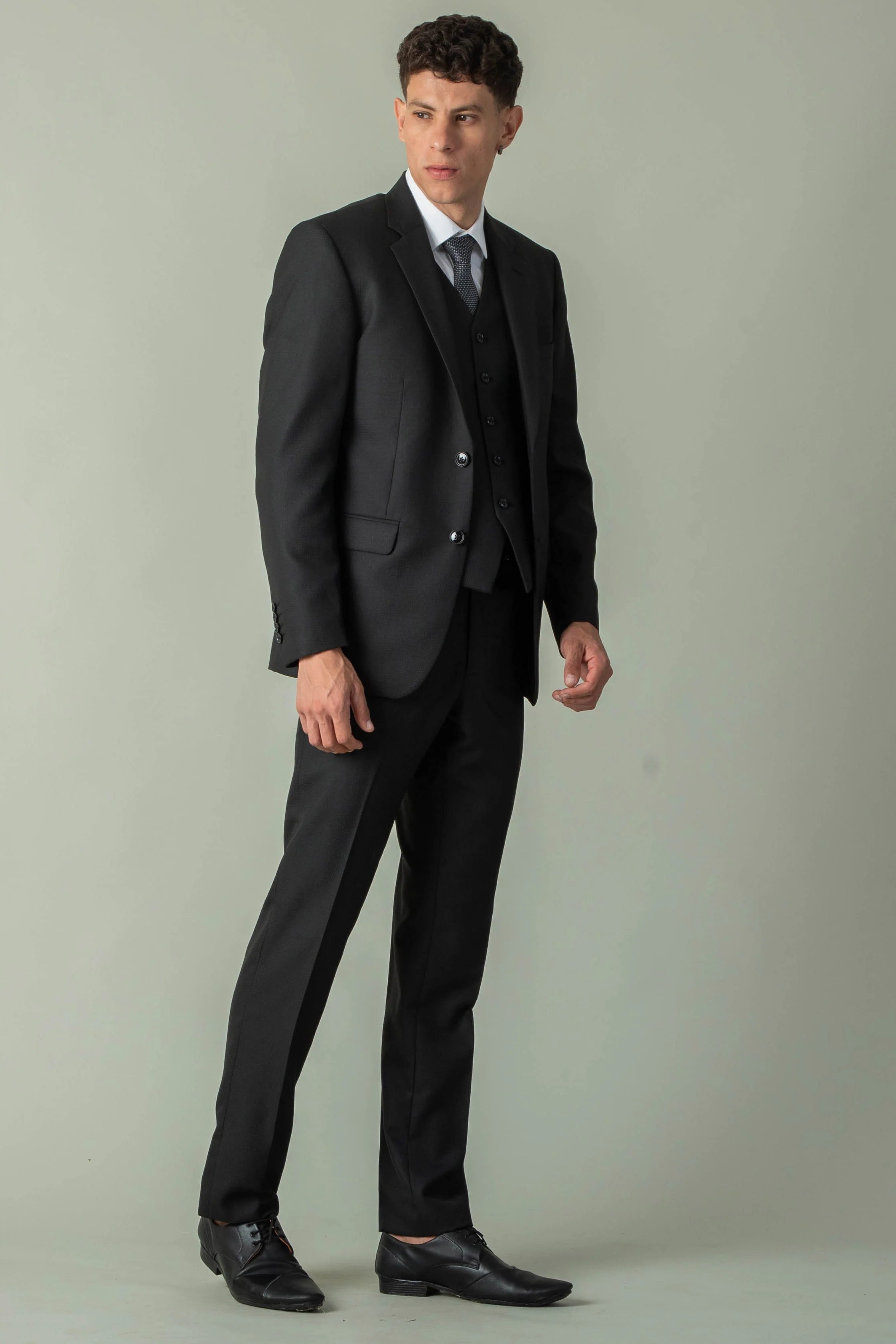 MLS BUSINESS PLAIN SUIT 3PCS