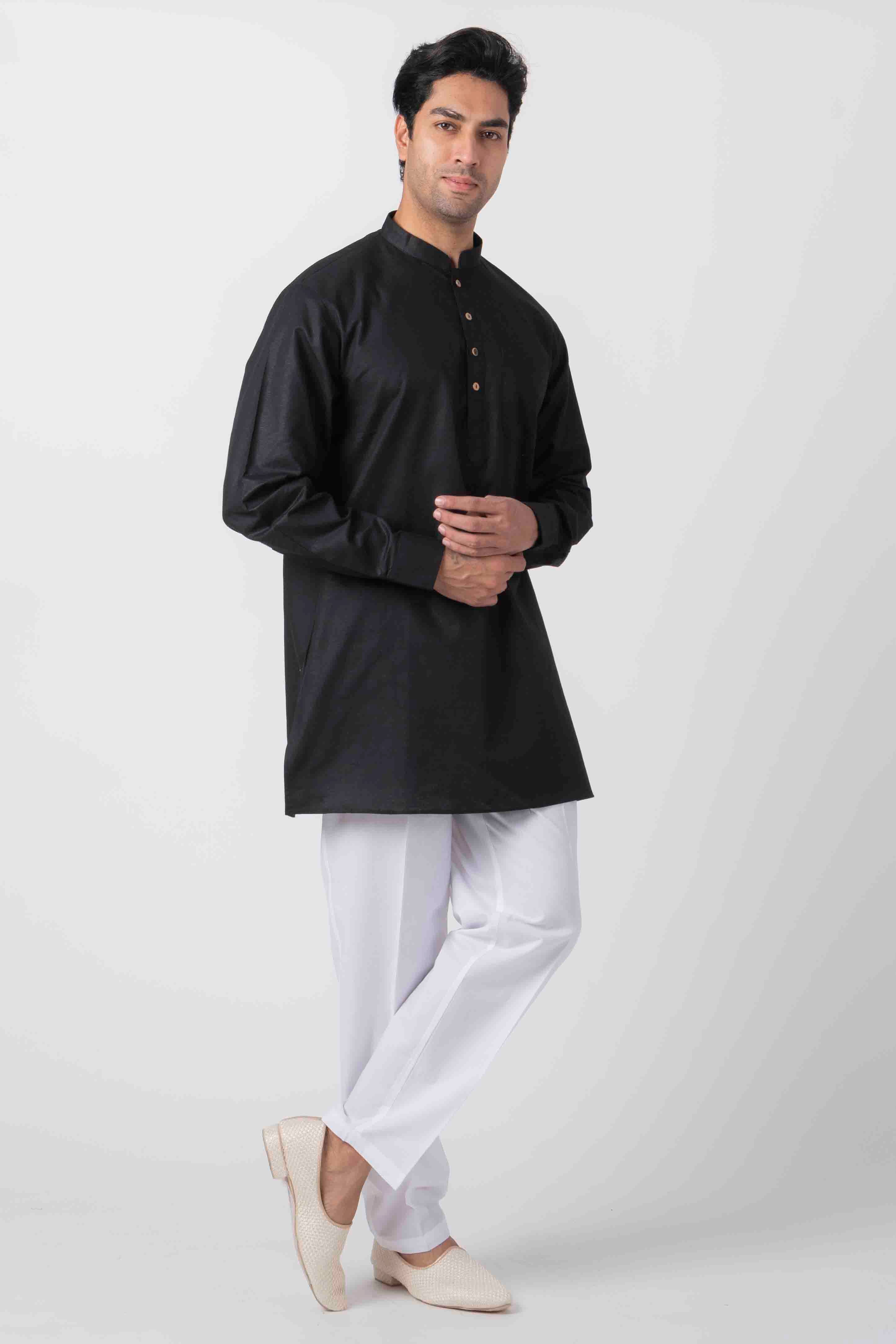 MLS COTTON KURTA ( MID LENGTH)