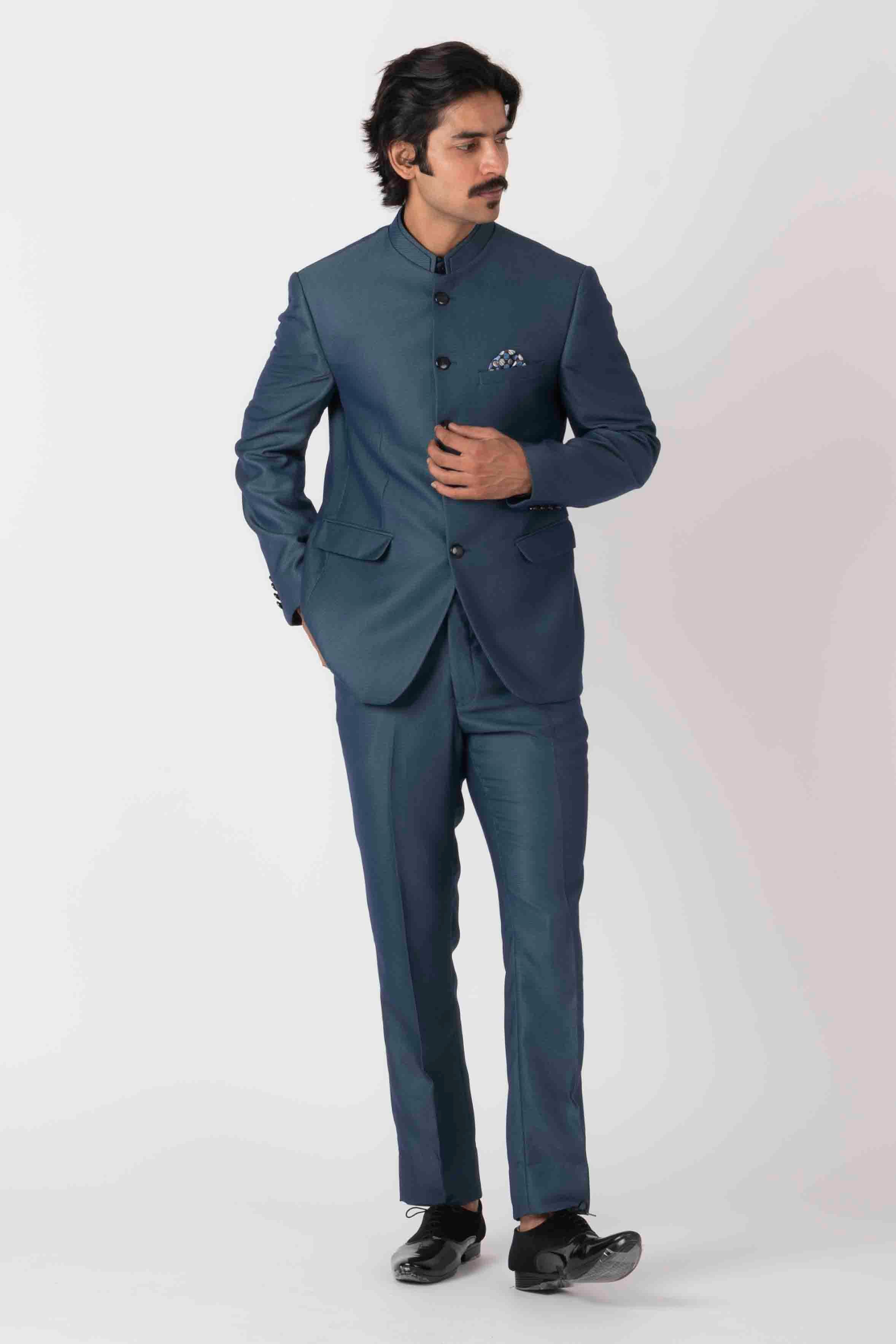 MLS PLAIN JODHPURI SUIT